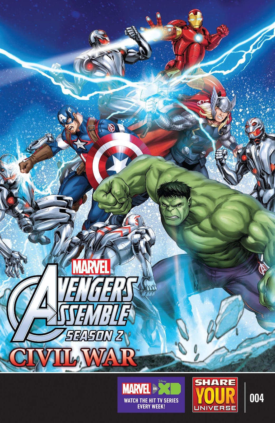 Marvel Universe Avengers Assemble: Civil War issue 4 - Page 1