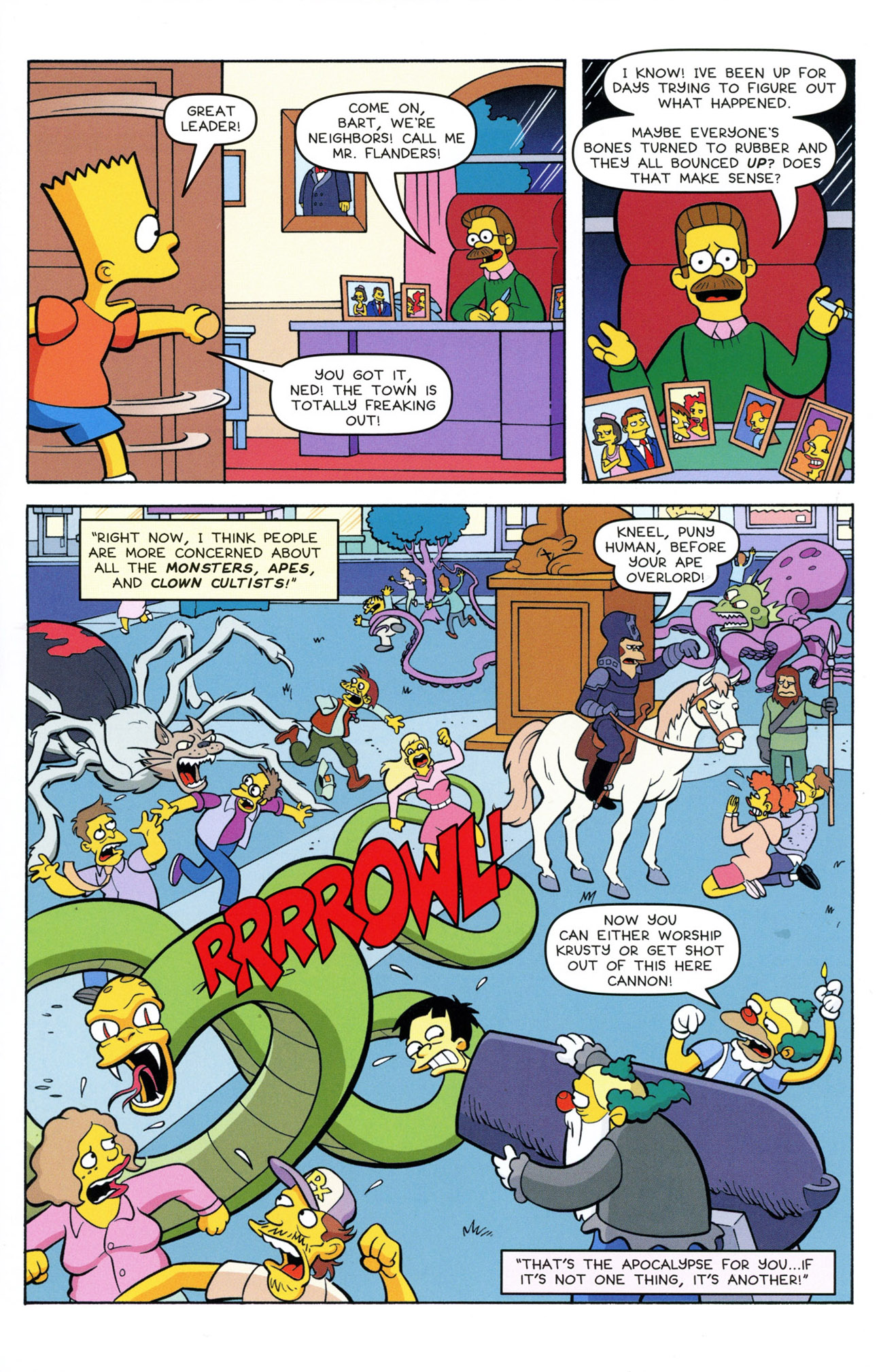 Read online Treehouse of Horror comic -  Issue #21 - 24