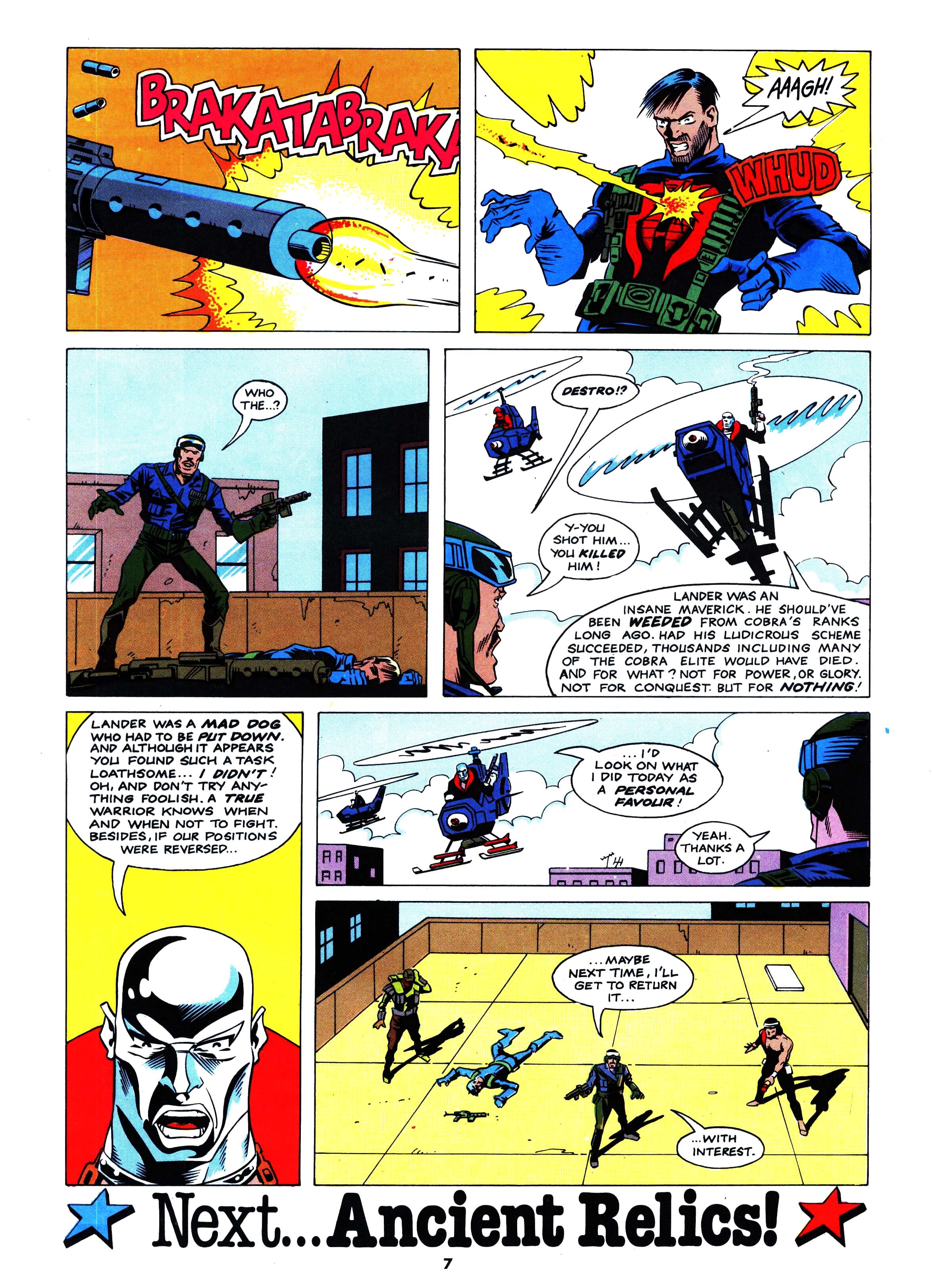 Read online Action Force comic -  Issue #23 - 7