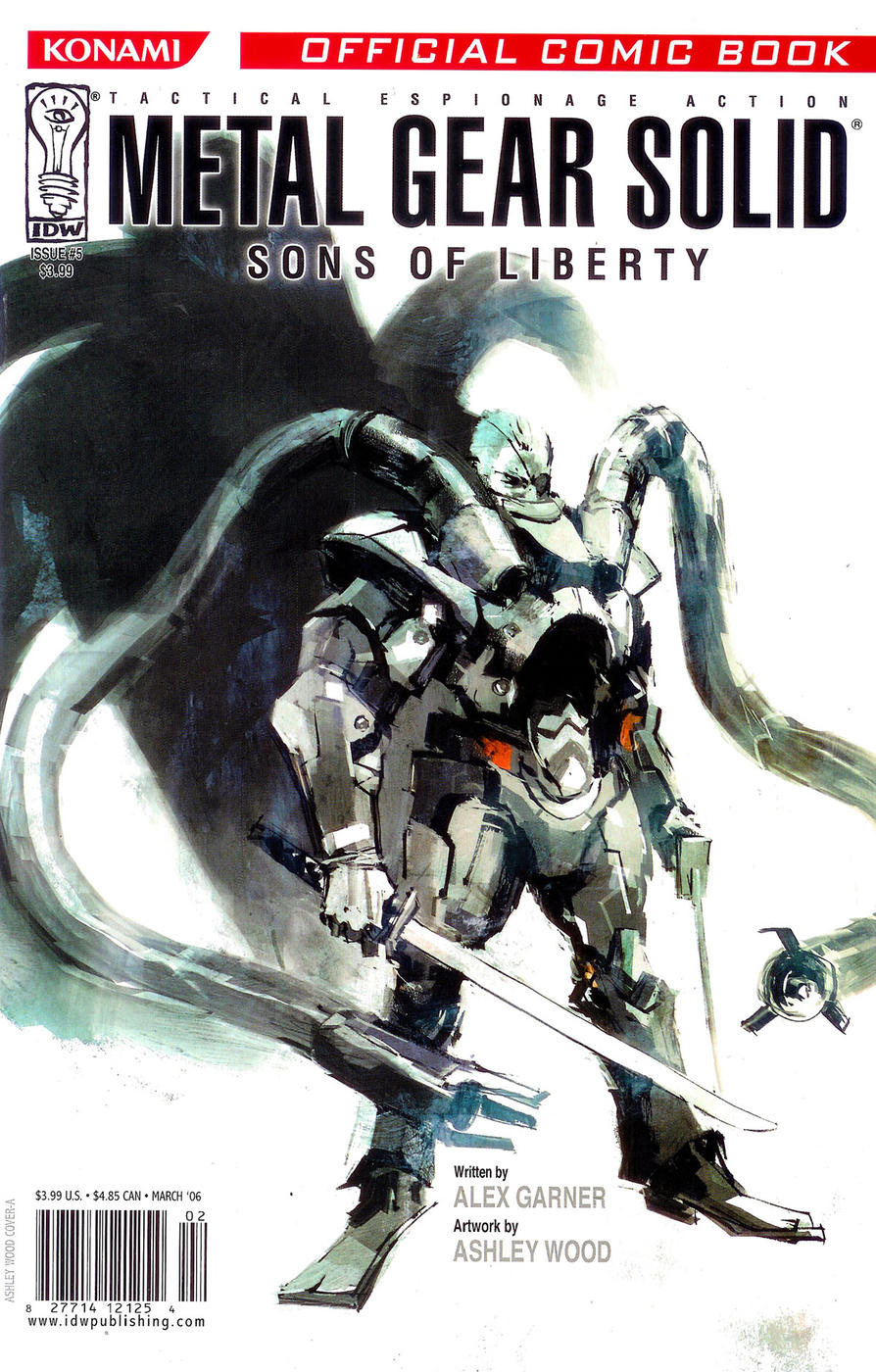 Read online Metal Gear Solid: Sons of Liberty comic -  Issue #5 - 1