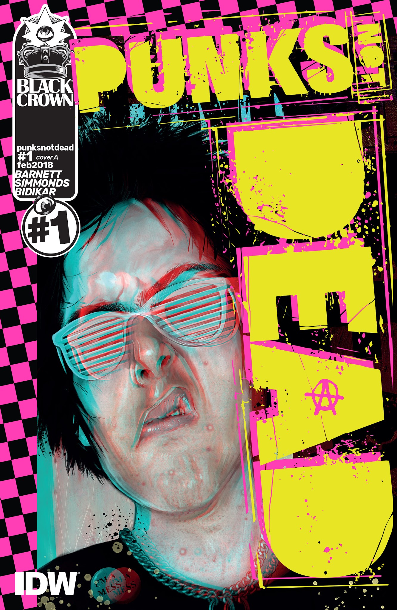 Read online Punks Not Dead comic -  Issue #1 - 1