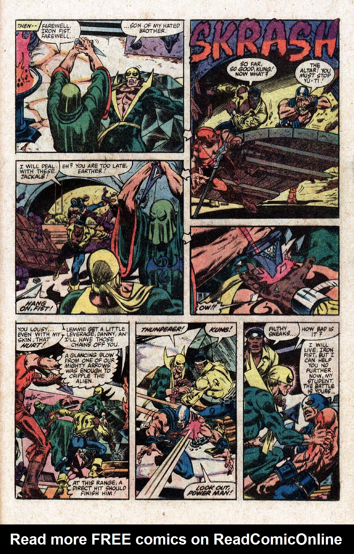 Read online Power Man and Iron Fist (1978) comic -  Issue #75 - 31
