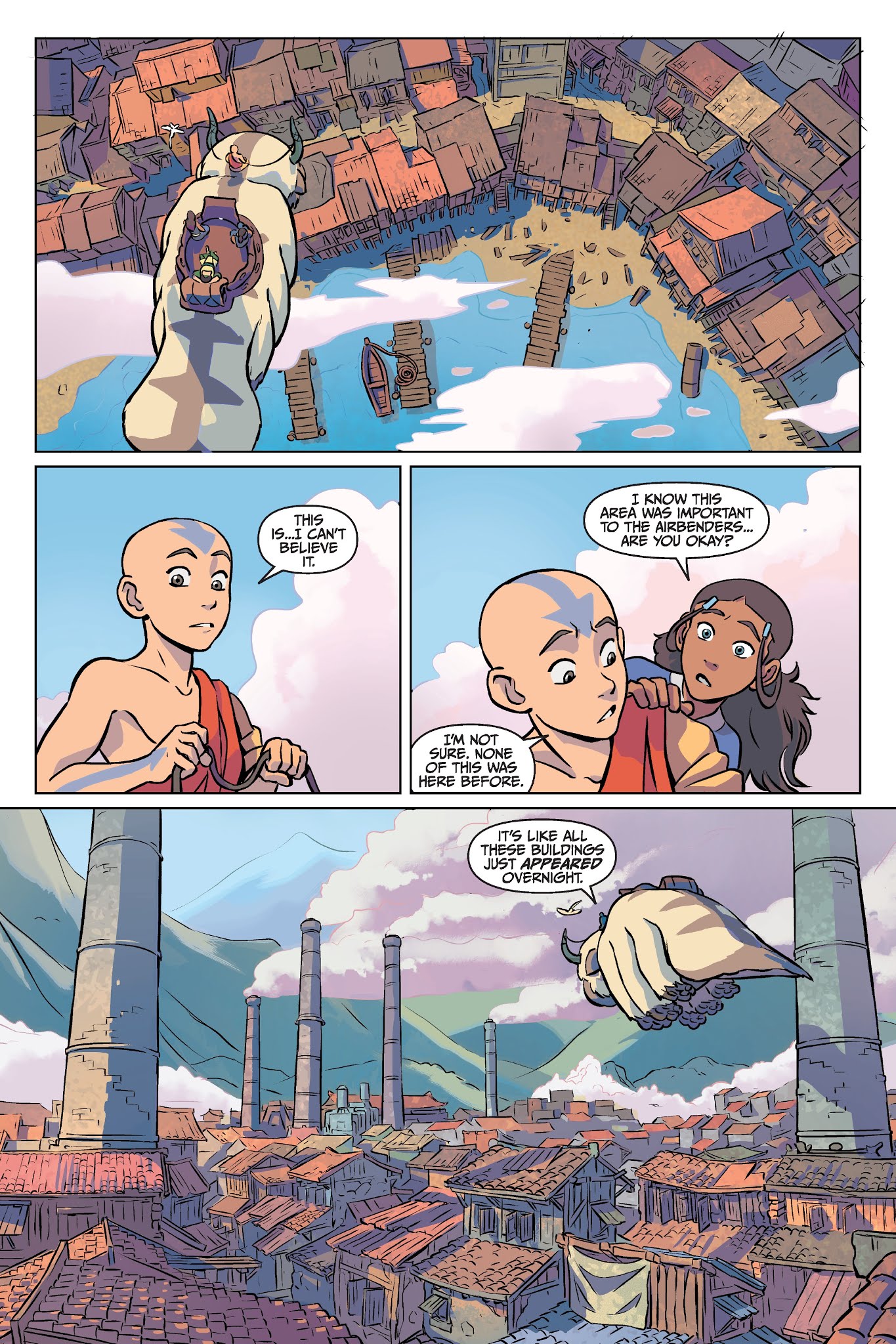 Read online Nickelodeon Avatar: The Last Airbender - Imbalance comic -  Issue # TPB 1 - 9