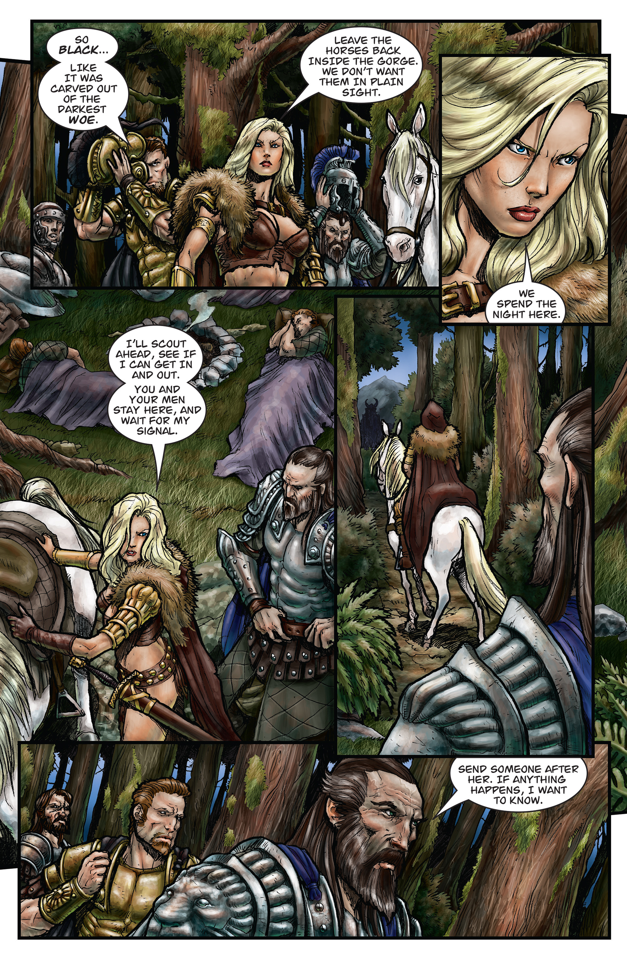 Read online Arhian: Head Huntress comic -  Issue #2 - 22