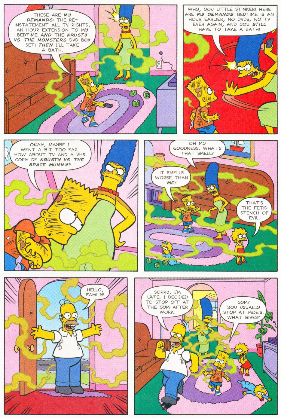 Read online Bart Simpson comic -  Issue #26 - 29