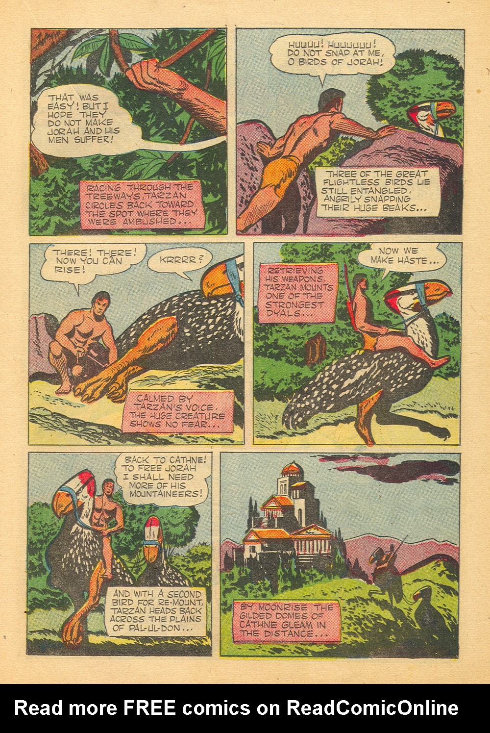 Read online Tarzan (1948) comic -  Issue #60 - 15