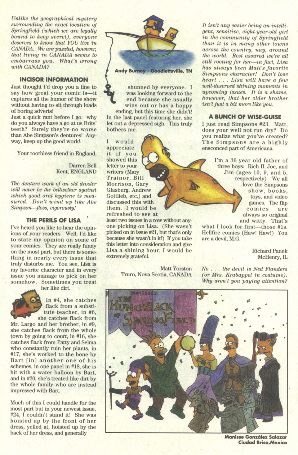 Read online Simpsons Comics comic -  Issue #26 - 30
