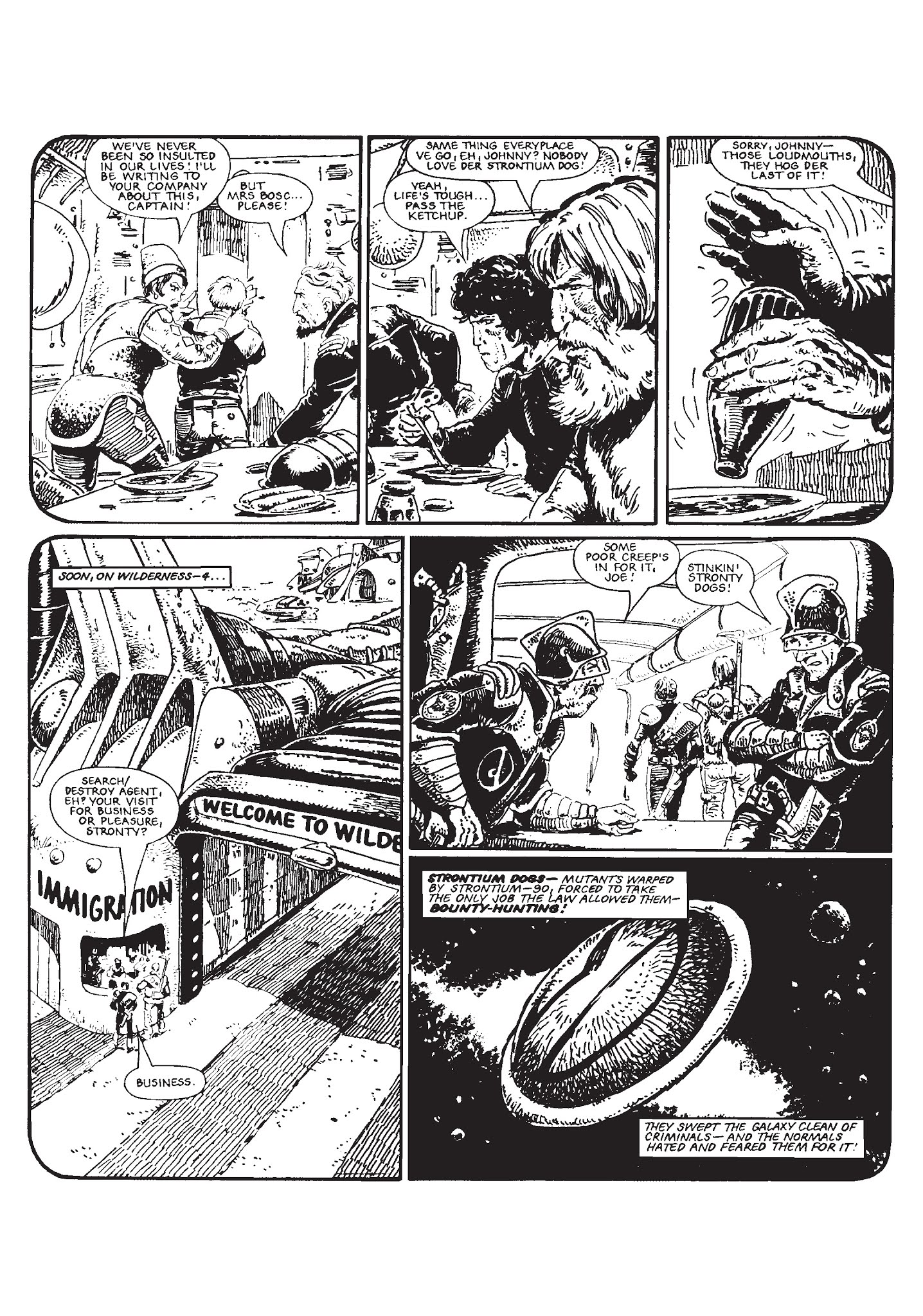 Read online Strontium Dog: Search/Destroy Agency Files comic -  Issue # TPB 1 (Part 4) - 8