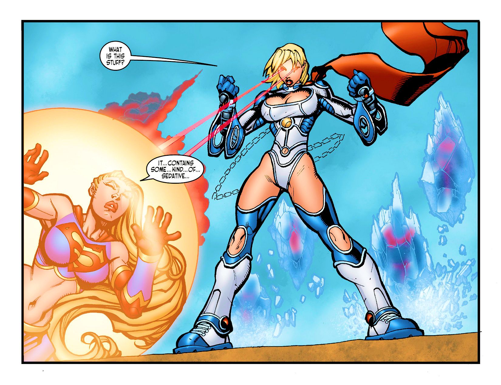 Read online Ame-Comi: Power Girl comic -  Issue #3 - 17