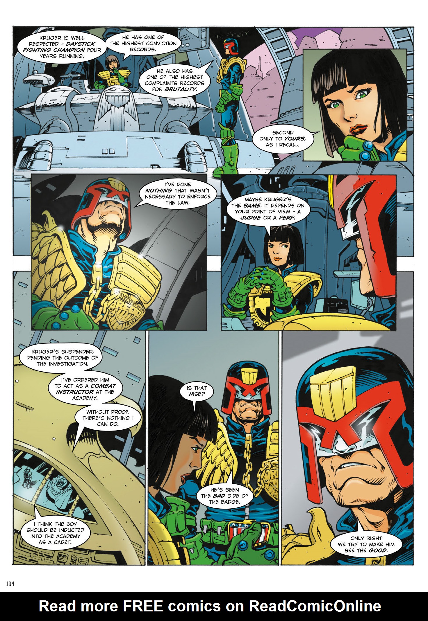 Read online Judge Dredd: The Complete Case Files comic -  Issue # TPB 33 (Part 2) - 97