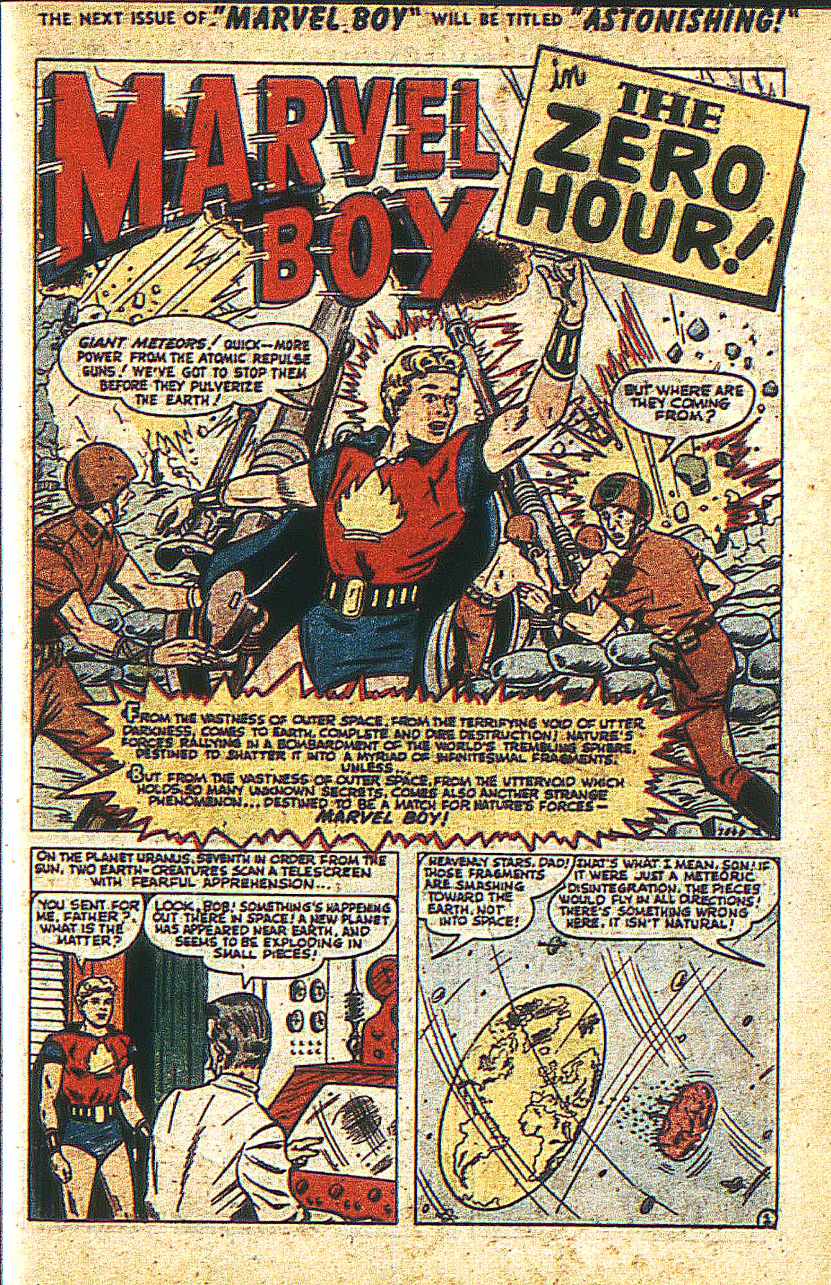 Read online Marvel Boy (1950) comic -  Issue #2 - 4