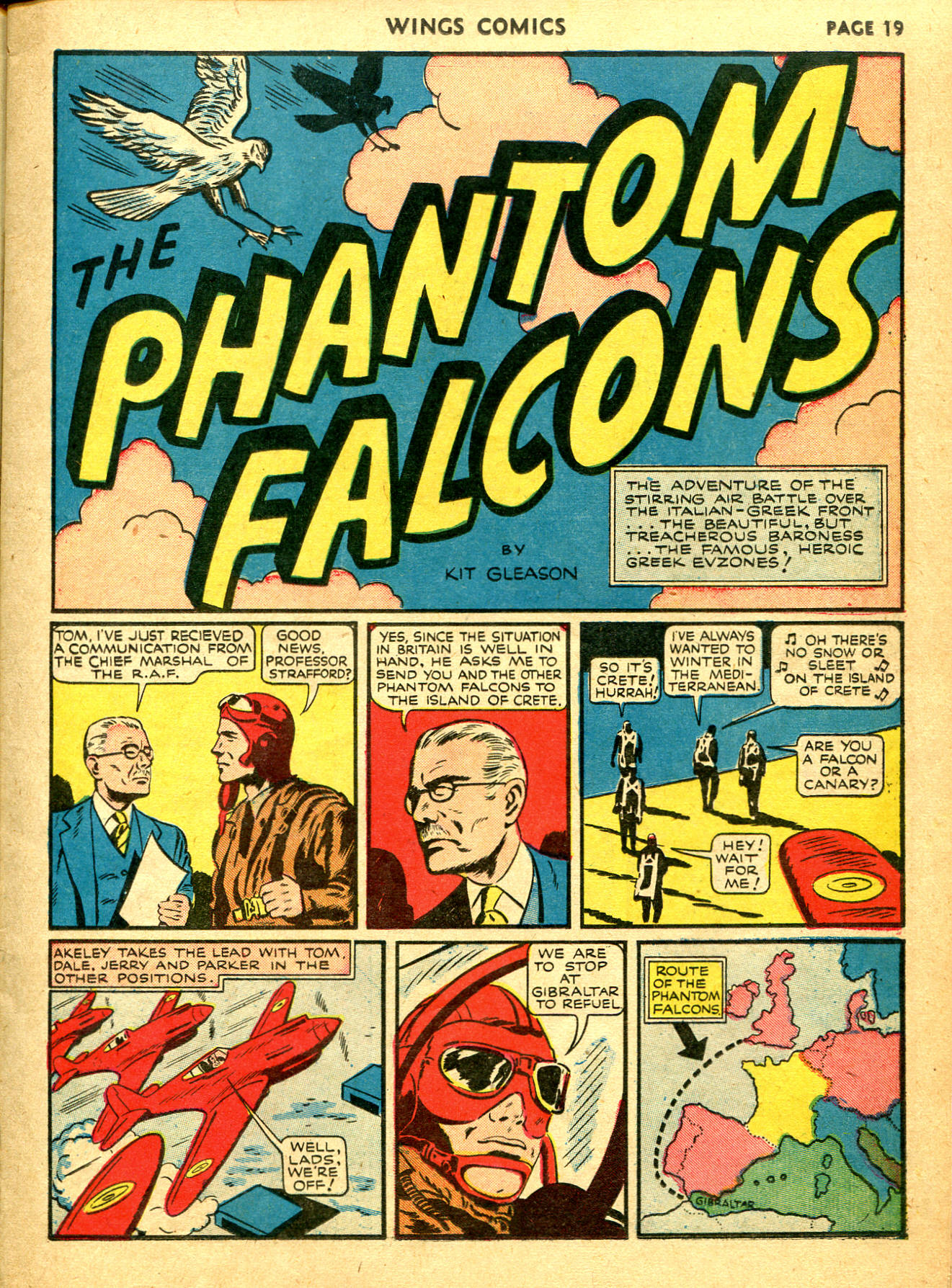 Read online Wings Comics comic -  Issue #7 - 21