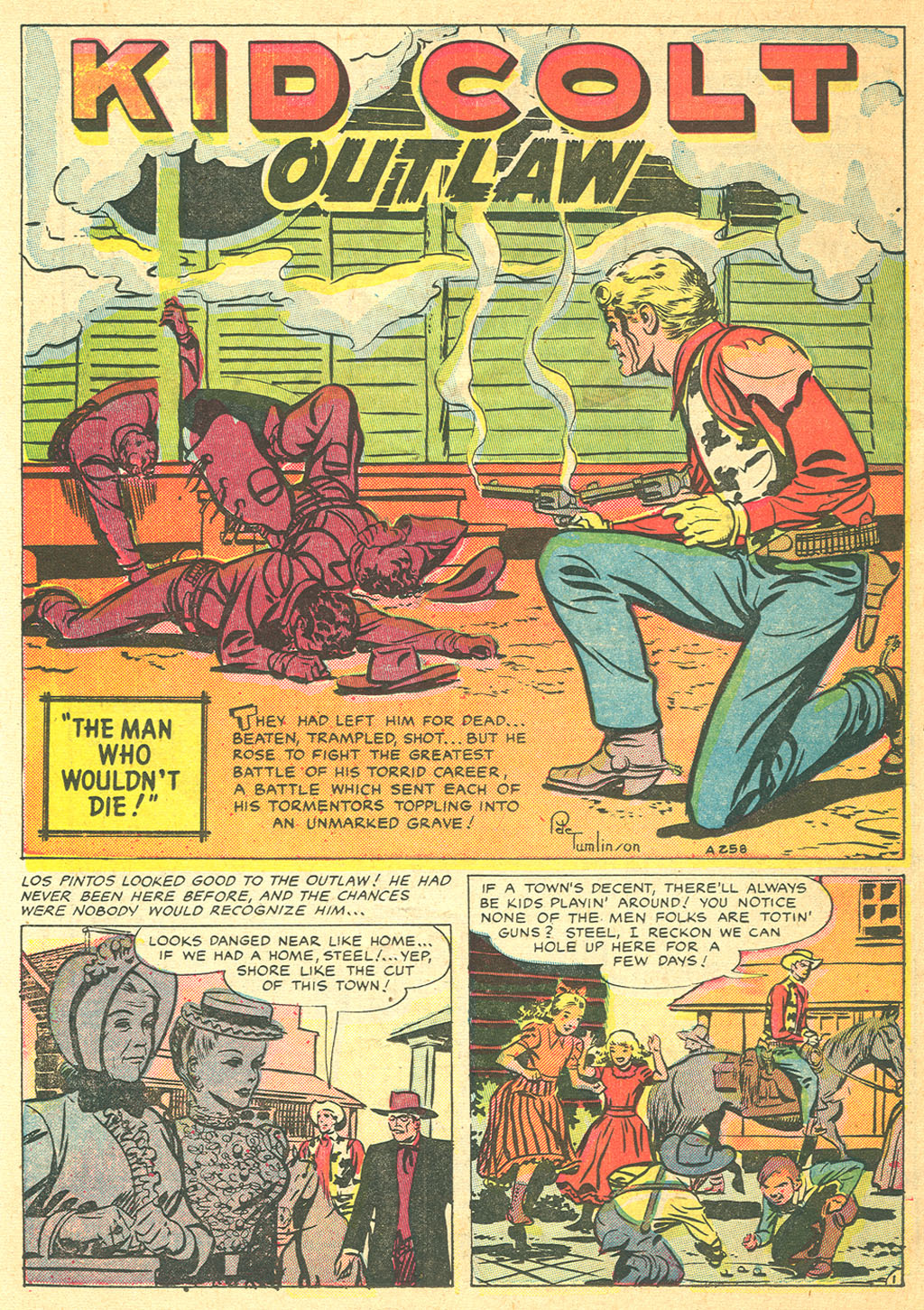 Read online Kid Colt Outlaw comic -  Issue #23 - 26