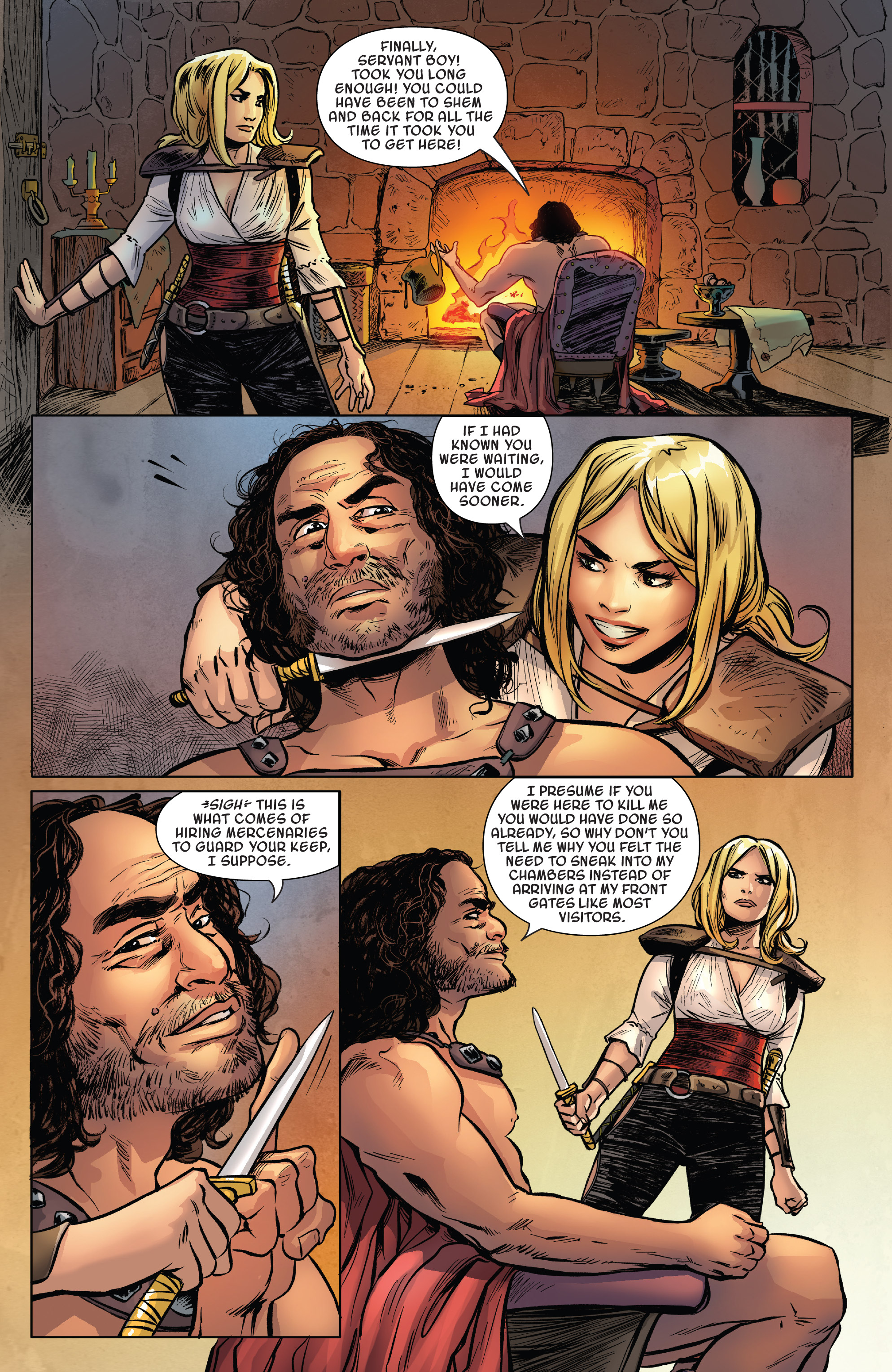 Read online Age of Conan: Valeria comic -  Issue #4 - 8