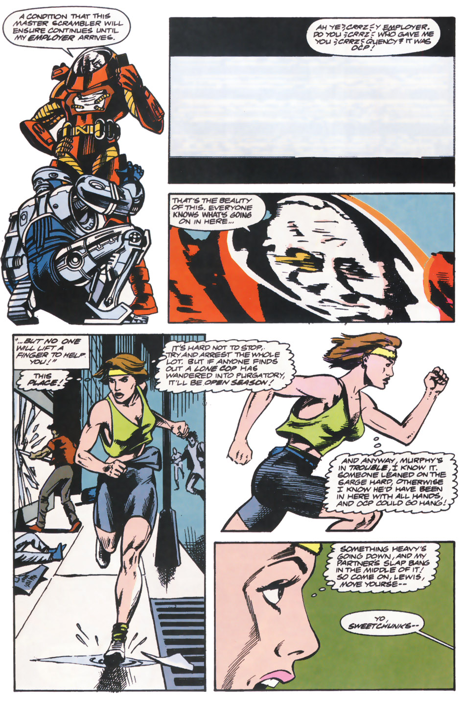 Read online Robocop (1990) comic -  Issue #14 - 15
