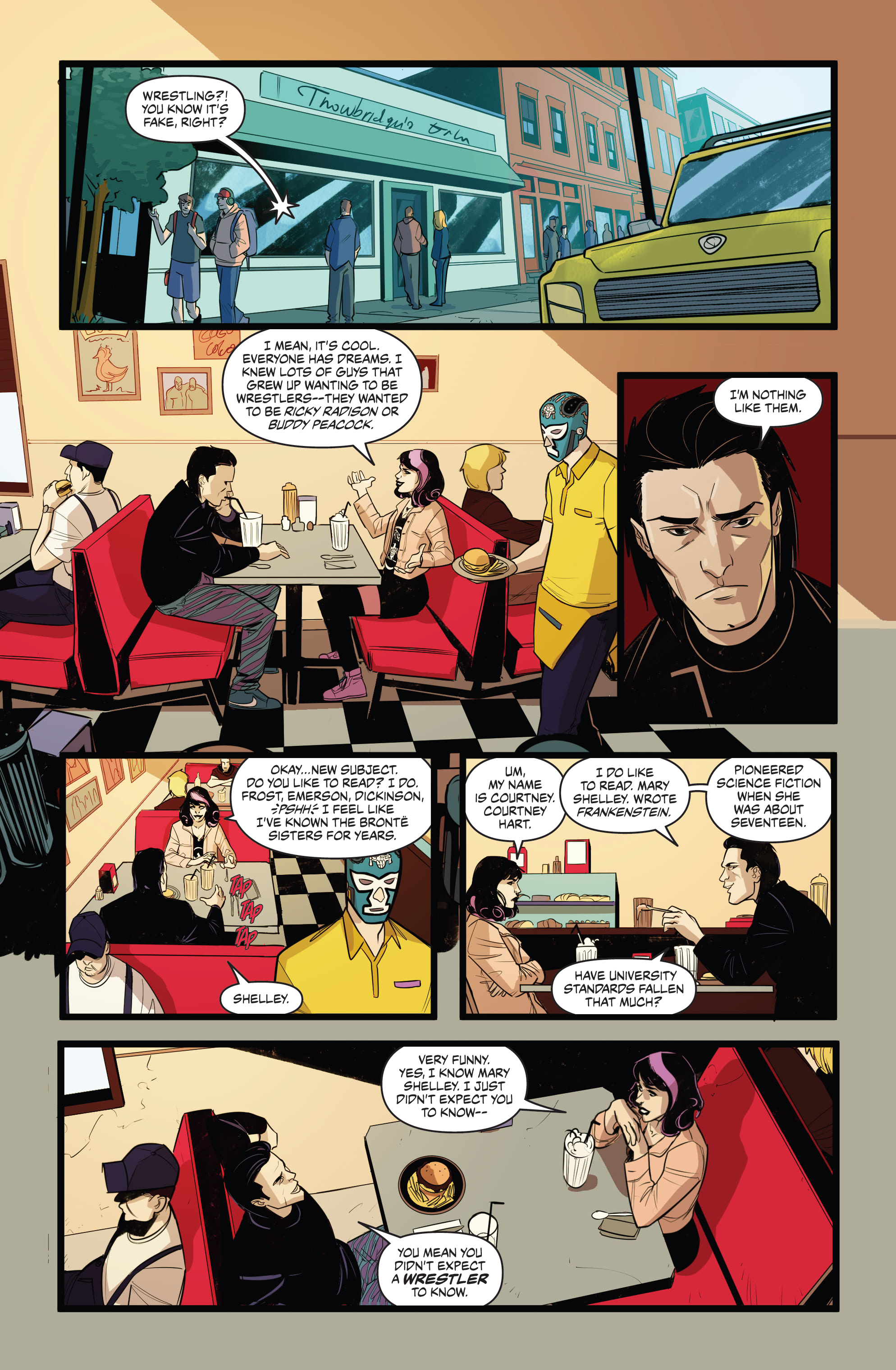 Read online Over the Ropes comic -  Issue # _TPB - 14