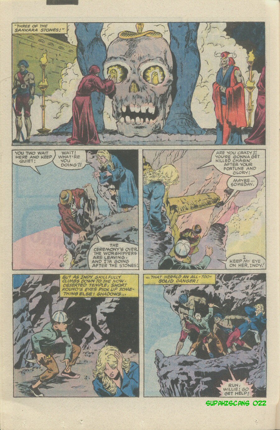 Read online Indiana Jones and the Temple of Doom comic -  Issue #2 - 24