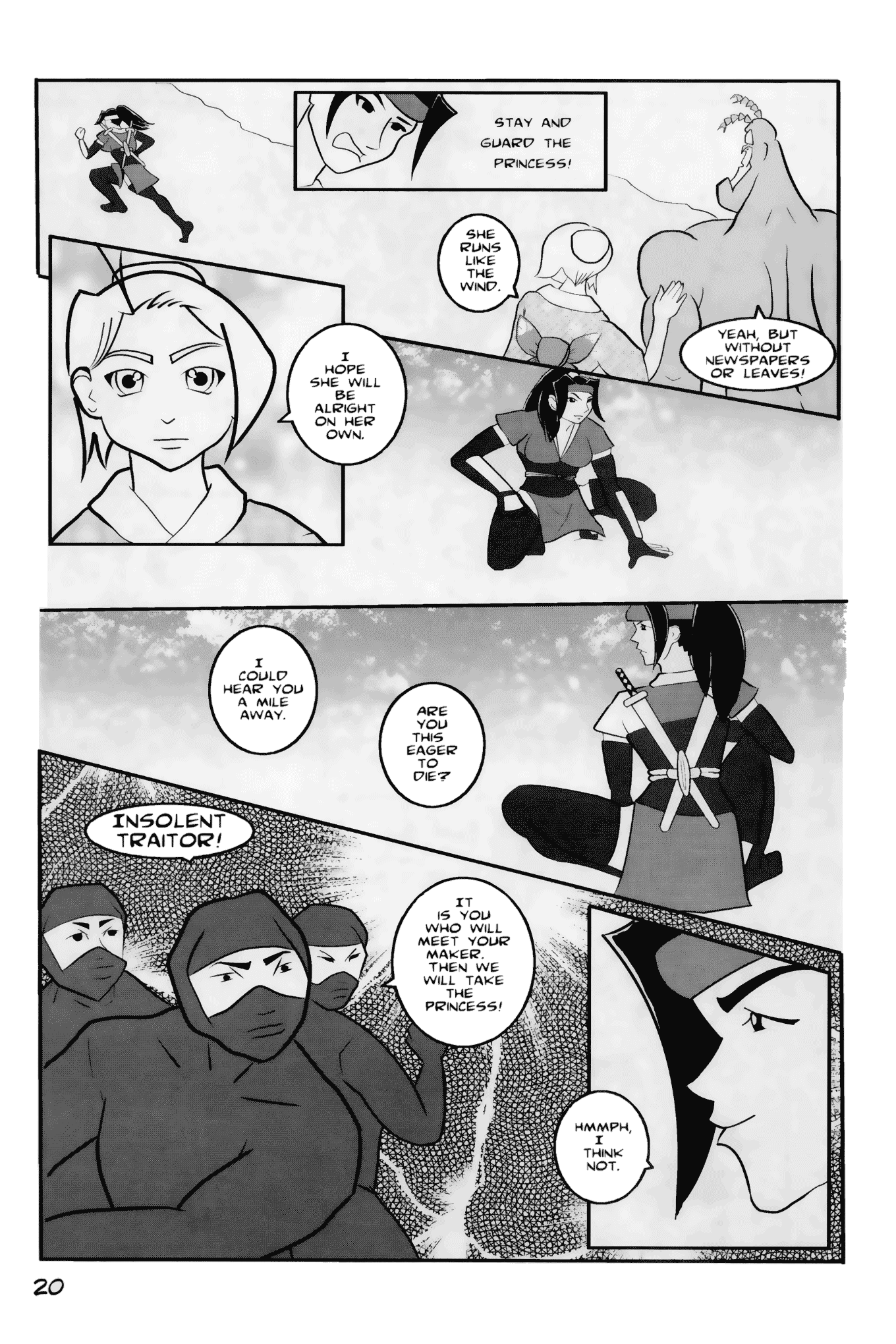 Read online The Mangalicious Tick: Rise of the Setting Sun comic -  Issue #1 - 22