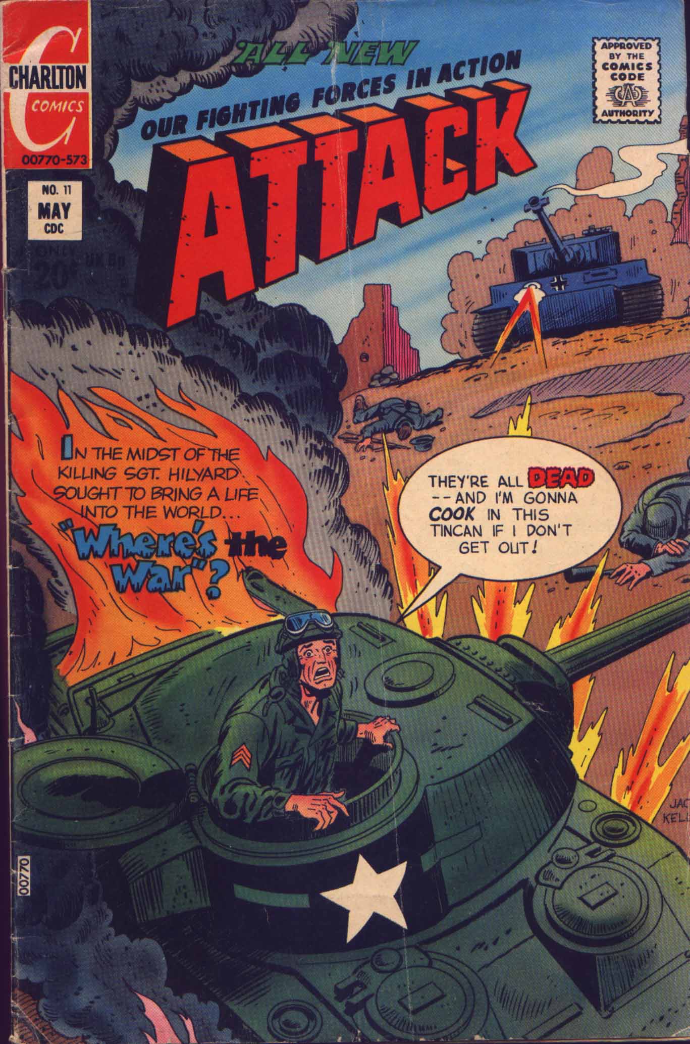 Read online Attack (1971) comic -  Issue #11 - 1