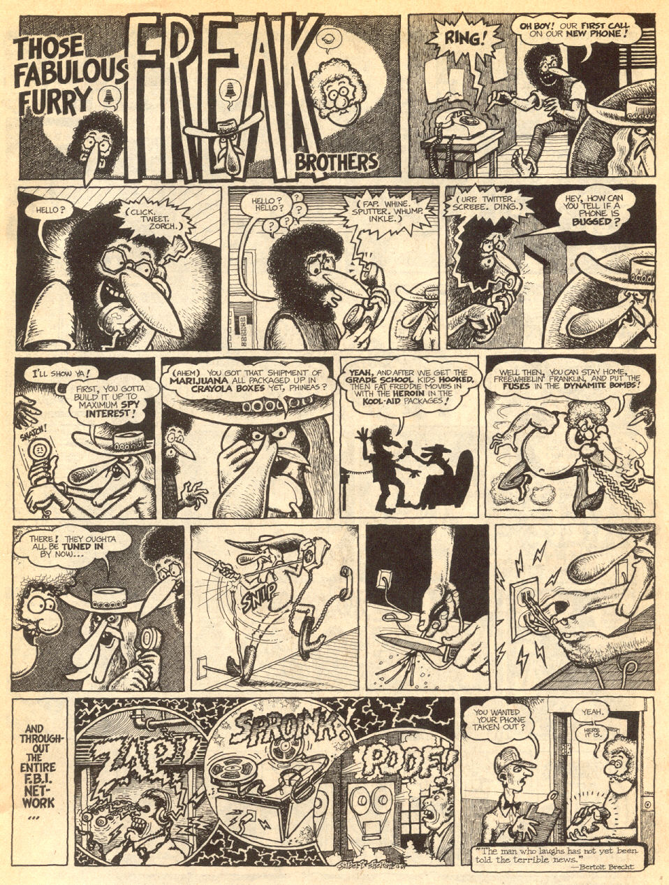 Read online The Fabulous Furry Freak Brothers comic -  Issue #1 - 49
