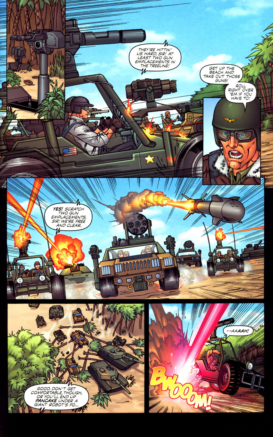 Read online G.I. Joe vs. The Transformers comic -  Issue #5 - 7