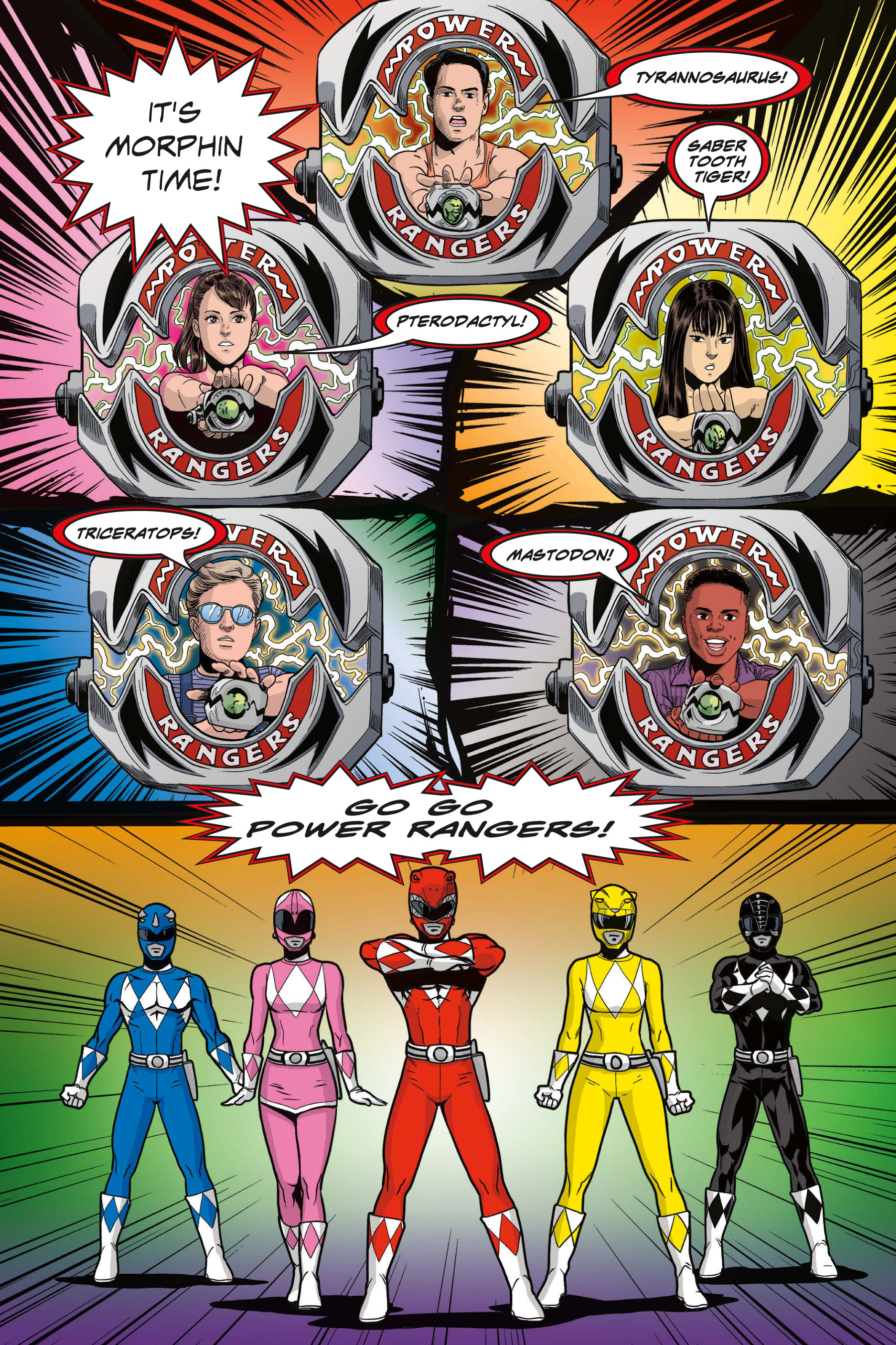 Read online Mighty Morphin Power Rangers: Going Green comic -  Issue # Full - 33