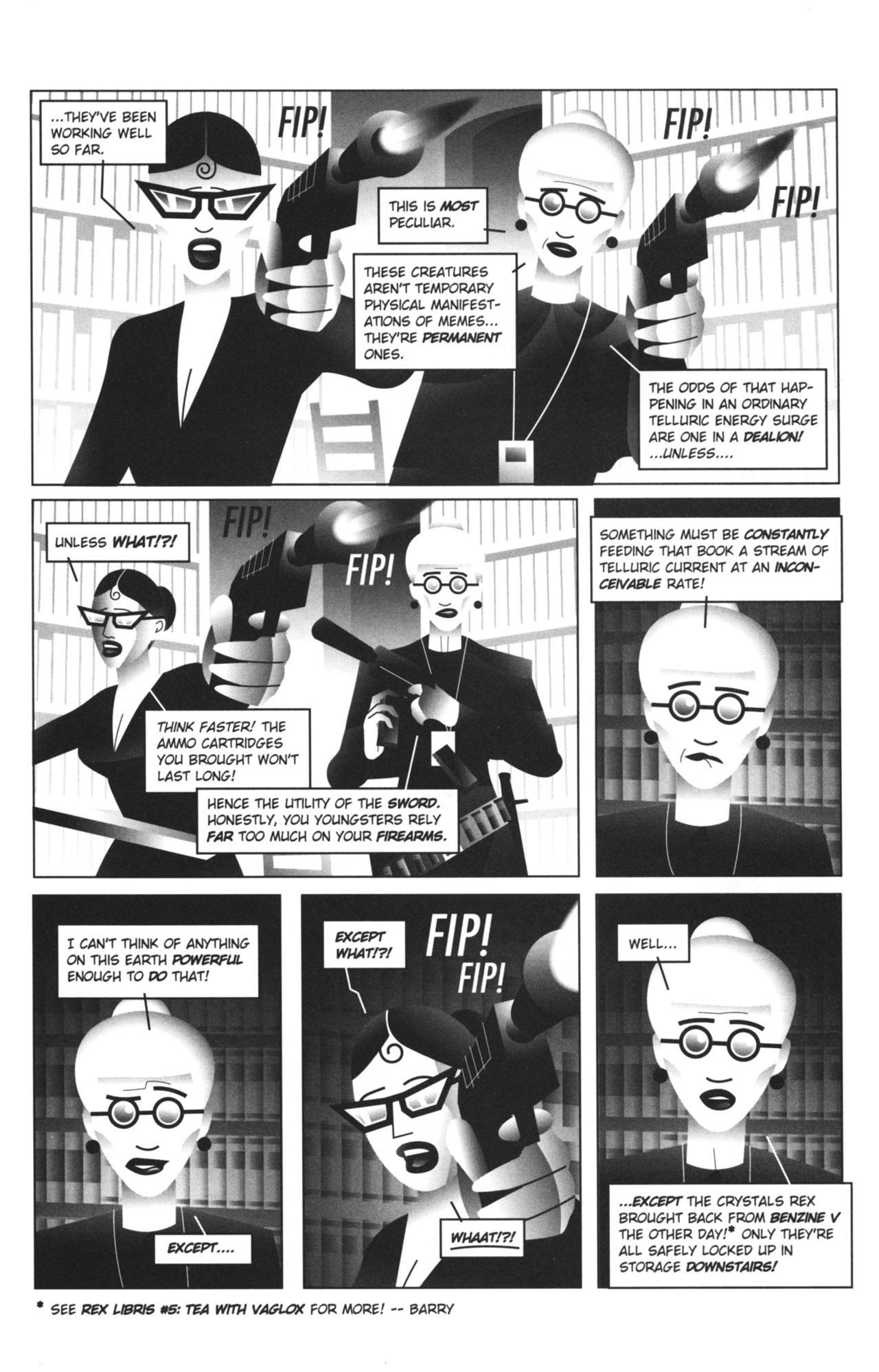 Read online Rex Libris comic -  Issue #8 - 18