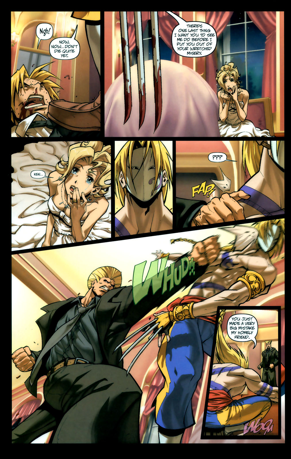 Read online Street Fighter (2003) comic -  Issue #13 - 18