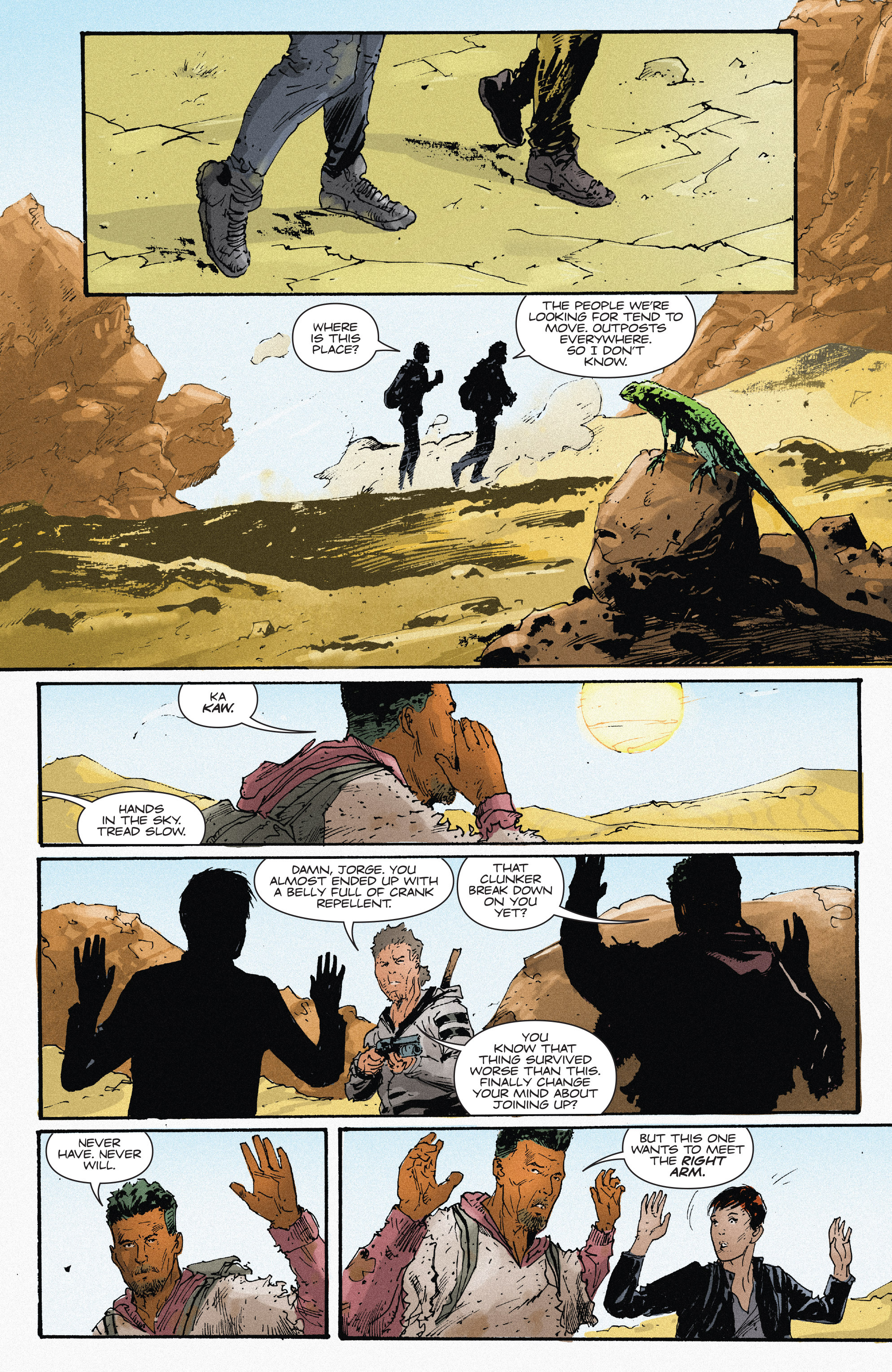 Read online Maze Runner: The Scorch Trials Official Graphic Novel Prelude comic -  Issue # TPB - 54