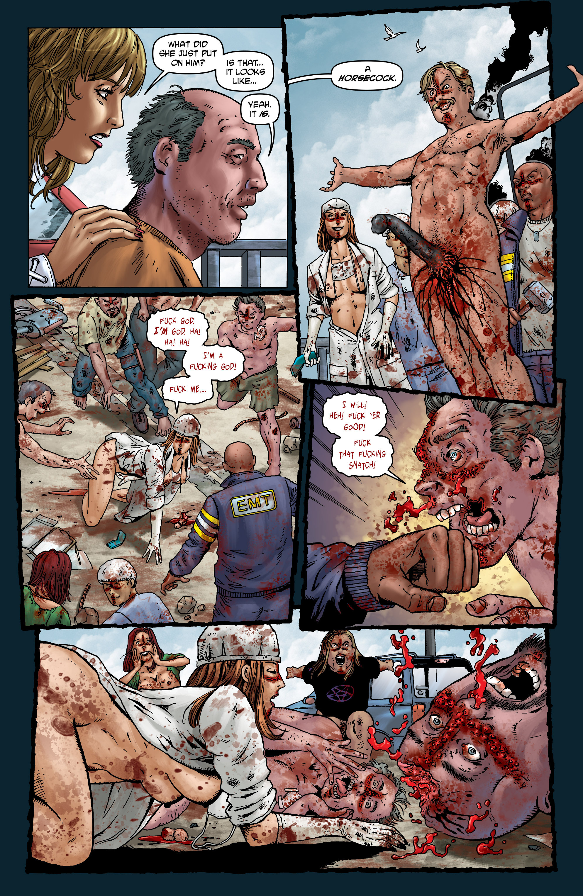 Read online Crossed: Badlands comic -  Issue #83 - 17