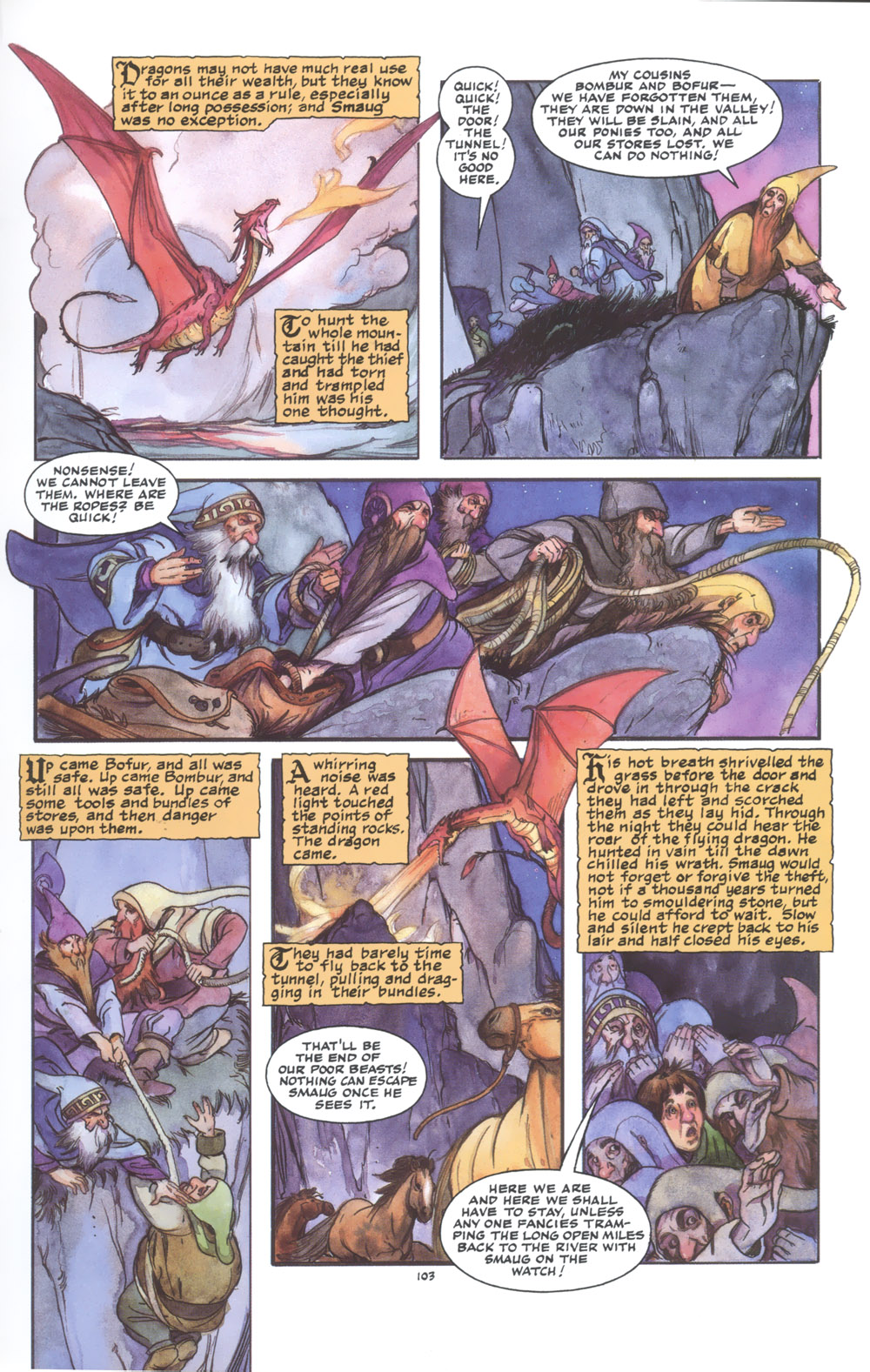 Read online The Hobbit comic -  Issue # TPB - 109