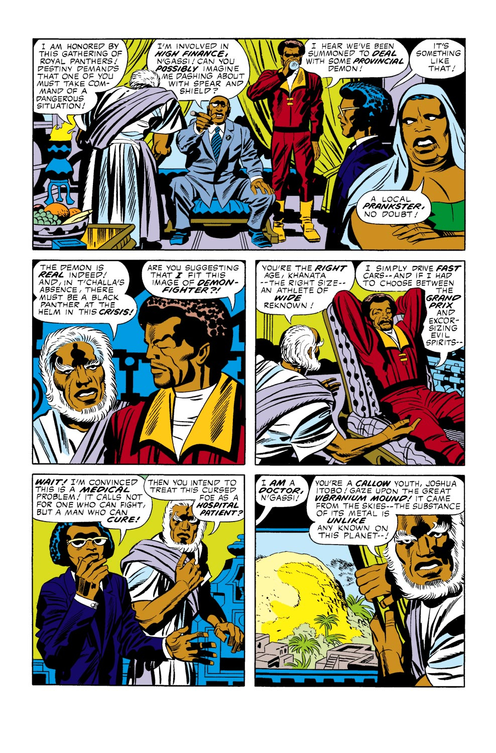 Read online Black Panther (1977) comic -  Issue #8 - 14