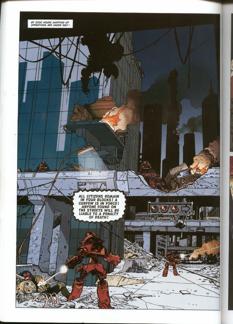 Read online Judge Dredd [Collections - Hamlyn | Mandarin] comic -  Issue # TPB Doomsday For Mega-City One - 72