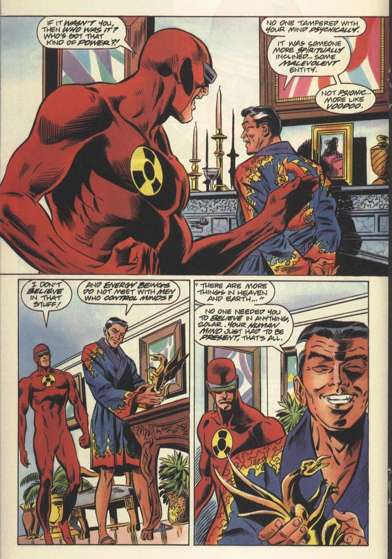 Read online Solar, Man of the Atom comic -  Issue #24 - 13