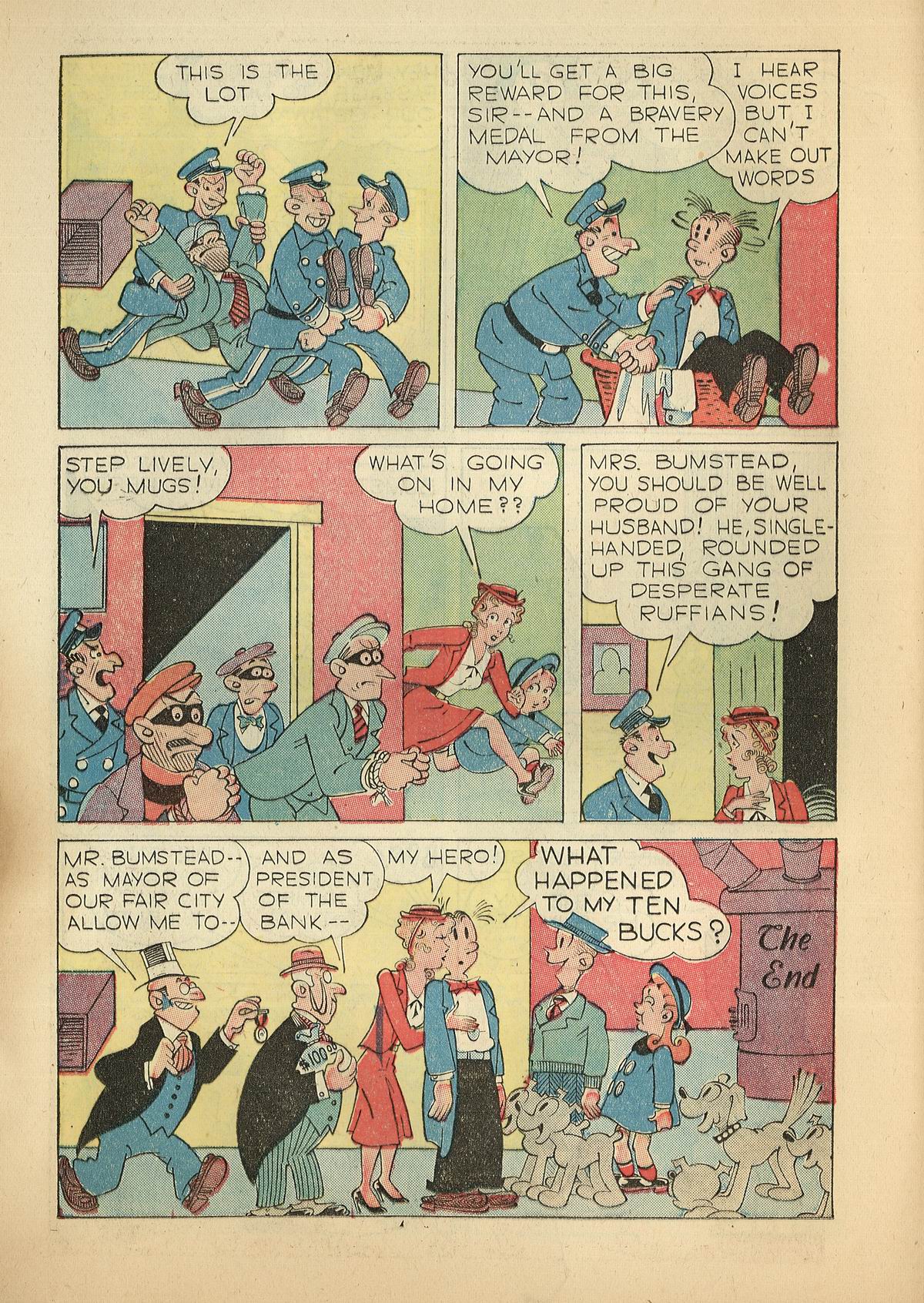 Read online Blondie Comics (1947) comic -  Issue #14 - 14