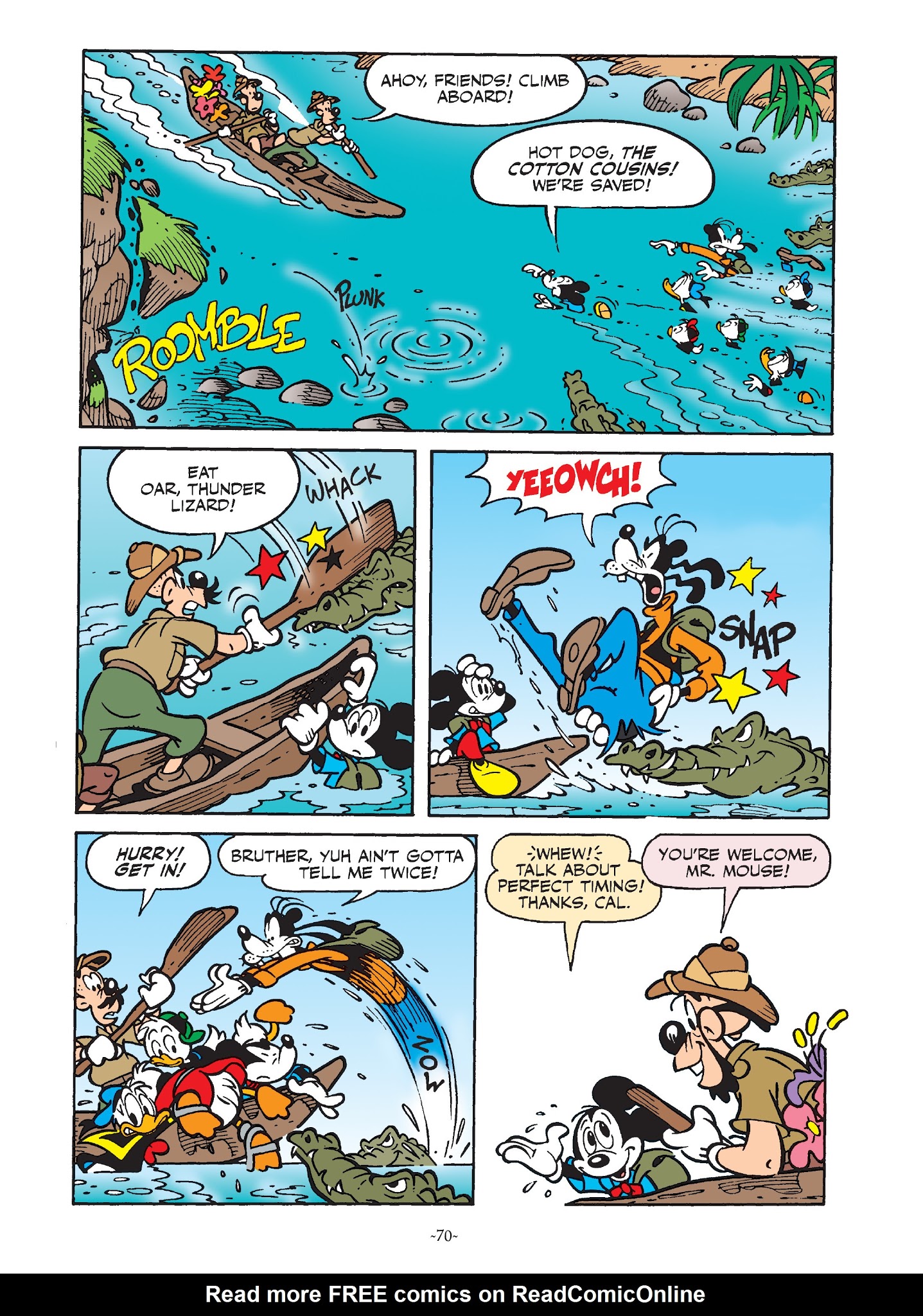 Read online Mickey and Donald: The Search For the Zodiac Stone comic -  Issue # TPB - 69