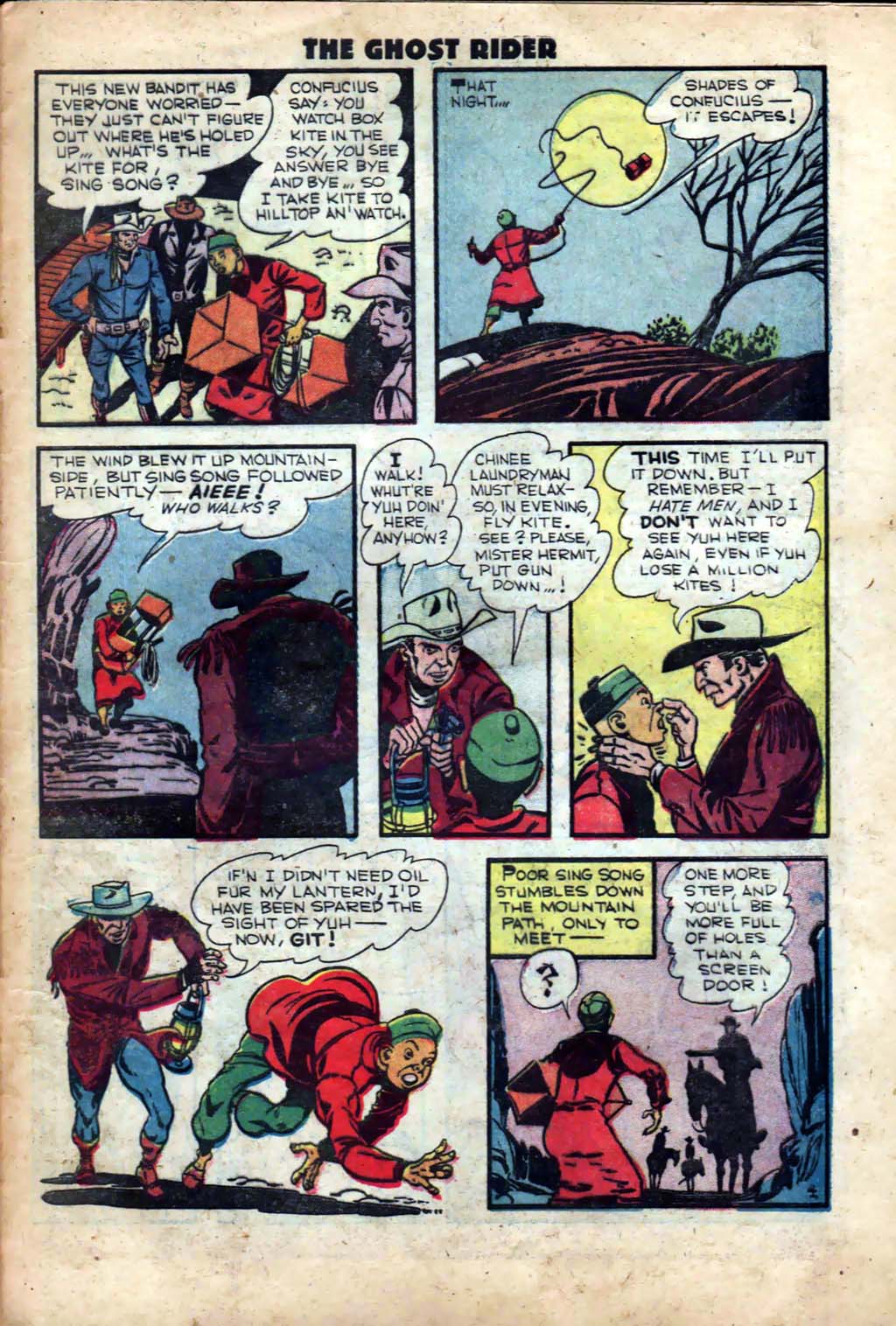 Read online The Ghost Rider (1950) comic -  Issue #6 - 23