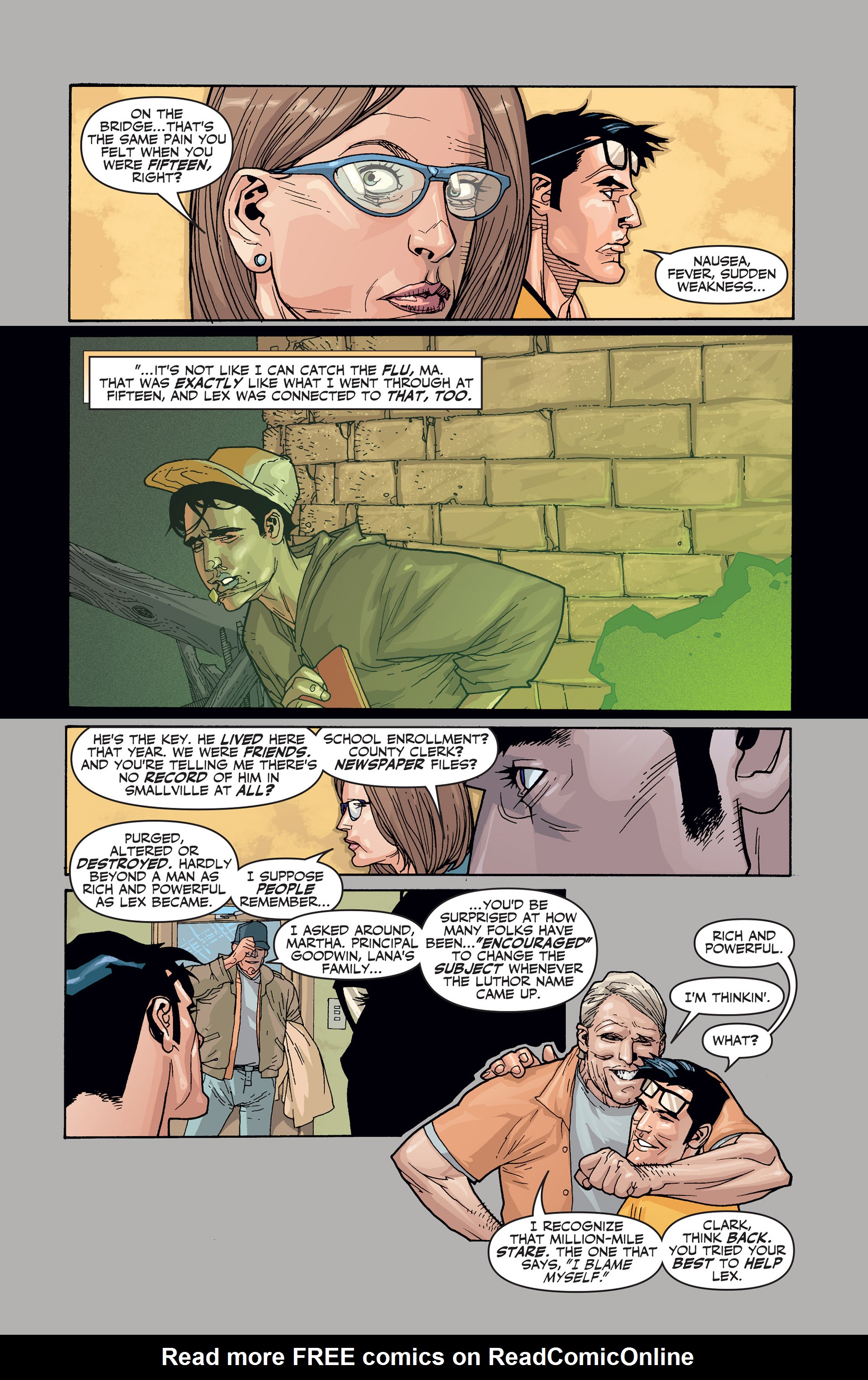Read online Superman: Birthright (2003) comic -  Issue #7 - 12