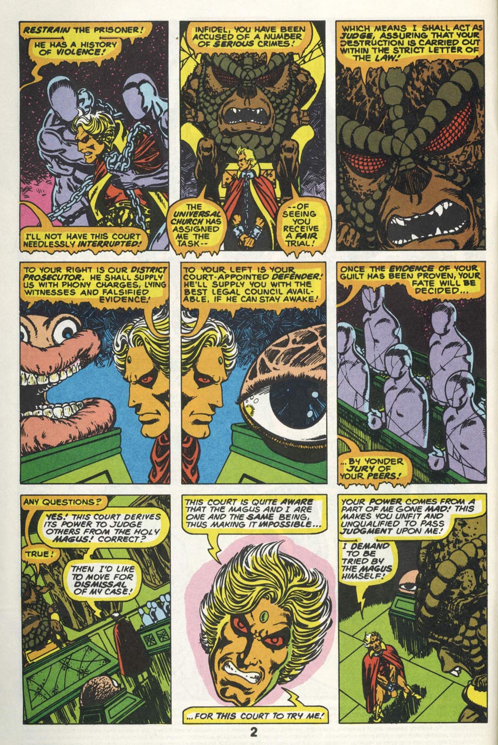 Read online Warlock (1982) comic -  Issue #2 - 3
