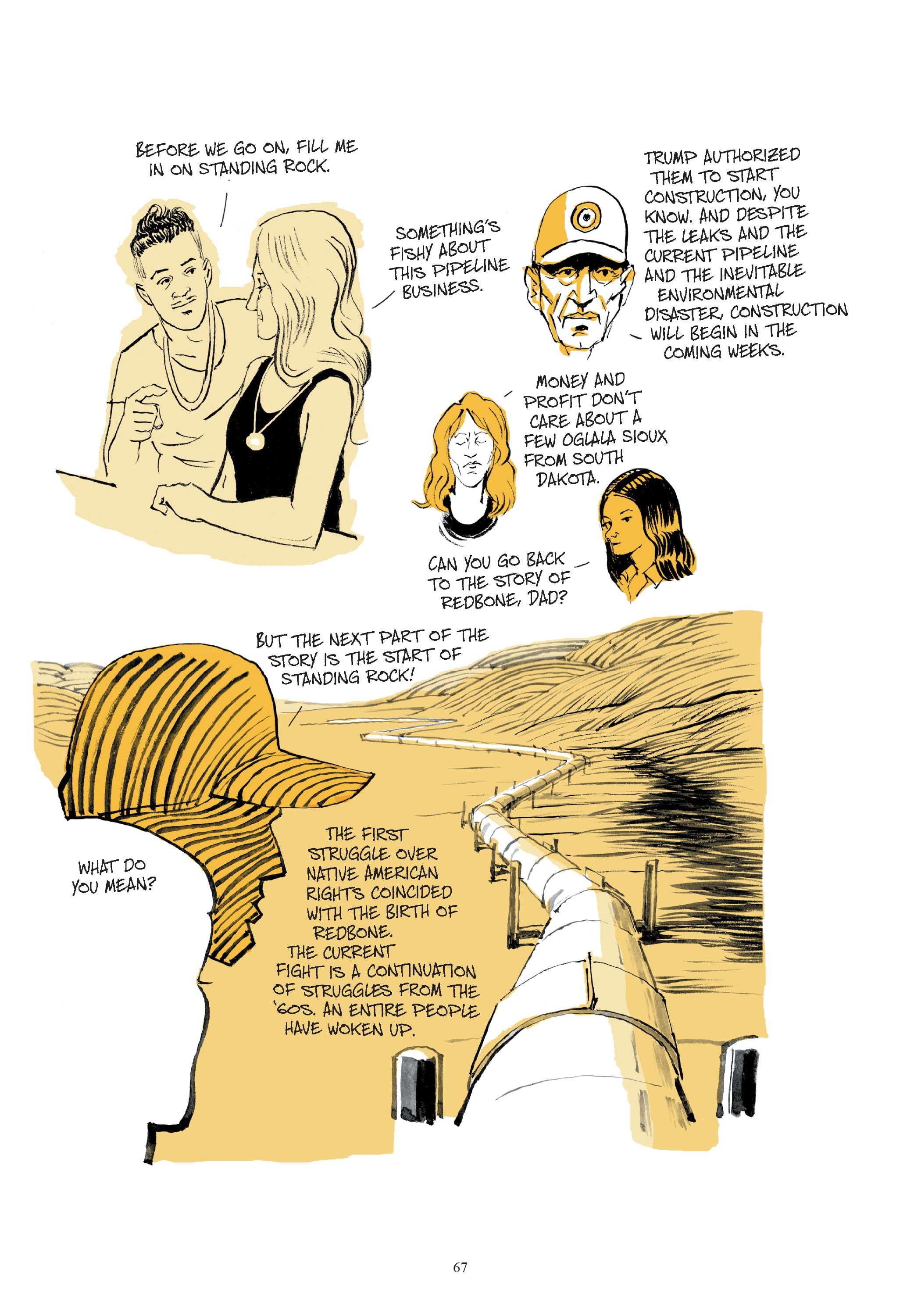 Read online Redbone: The True Story of A Native American Rock Band comic -  Issue # TPB - 56