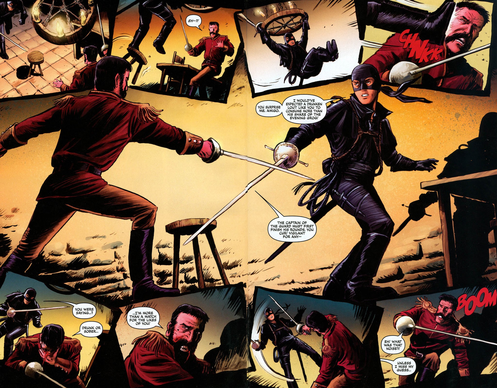 Read online Zorro (2008) comic -  Issue #8 - 16