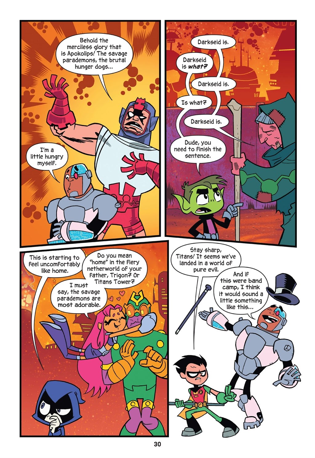 Read online Teen Titans Go! To Camp comic -  Issue # _TPB - 28