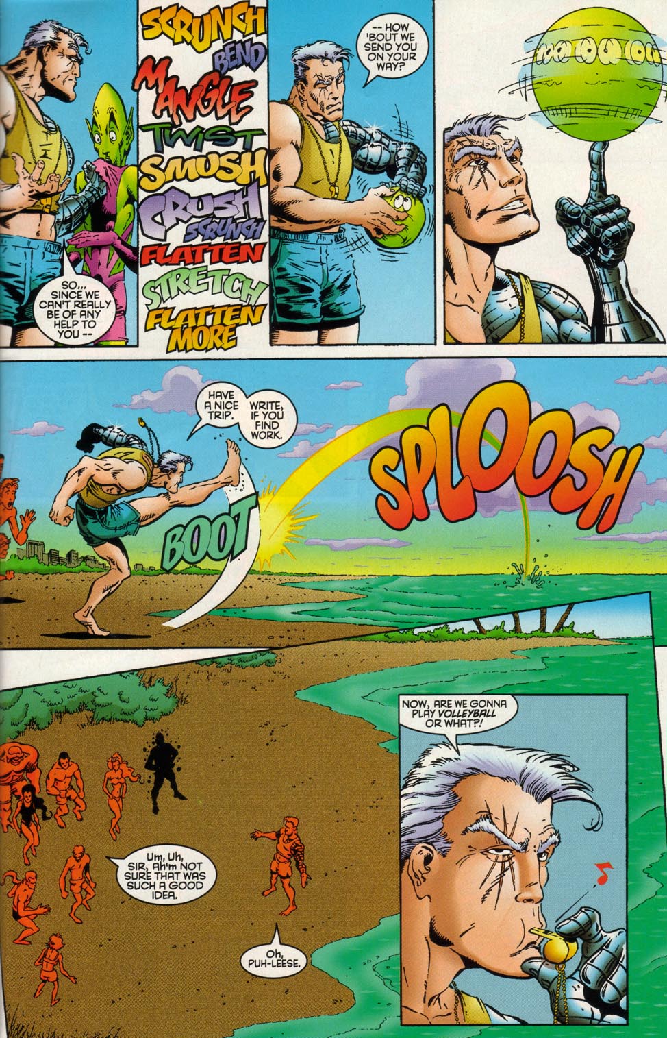 Read online X-Force and Cable '95 comic -  Issue # Full - 9