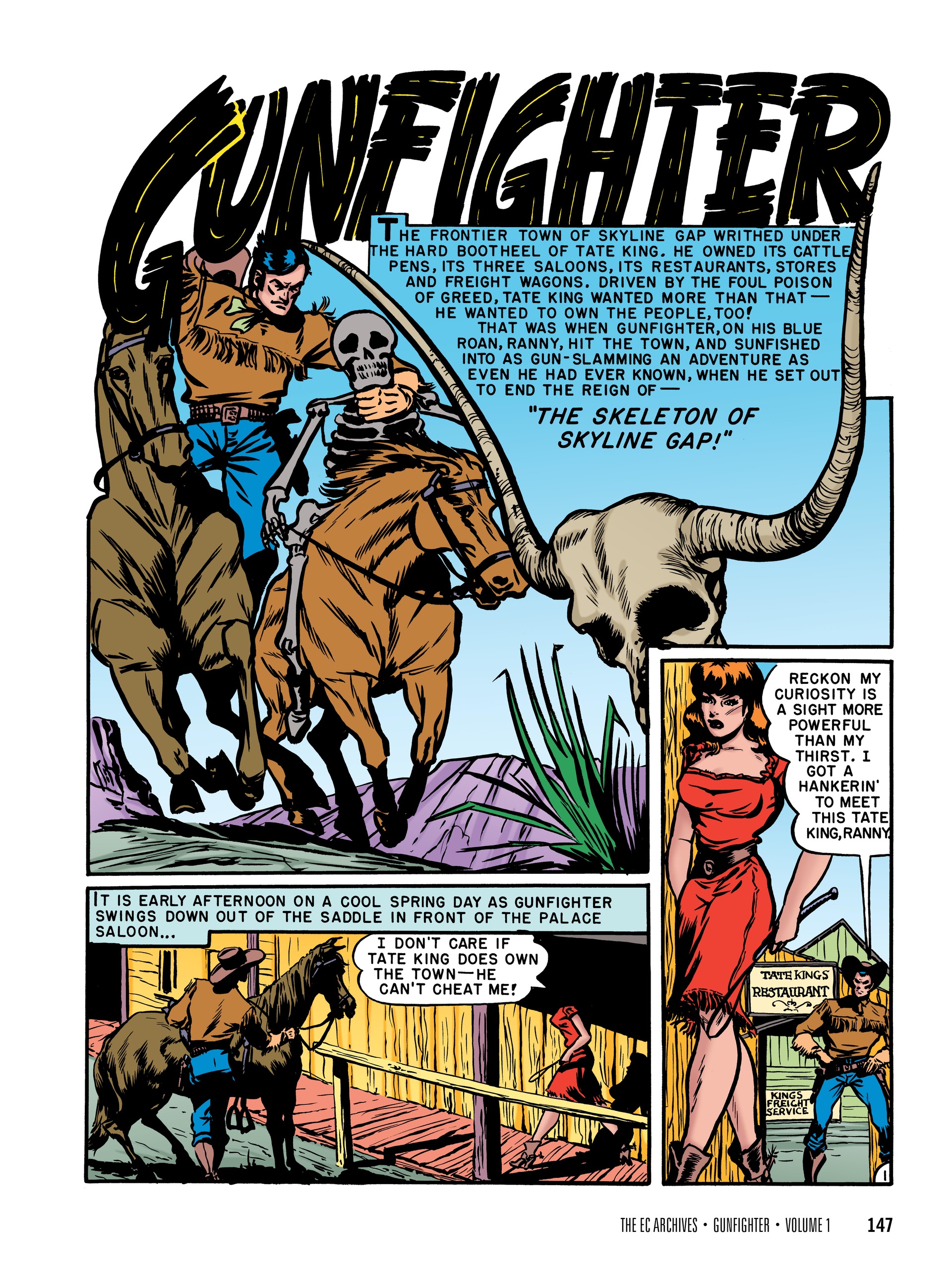 Read online The EC Archives: Gunfighter comic -  Issue # TPB (Part 2) - 50