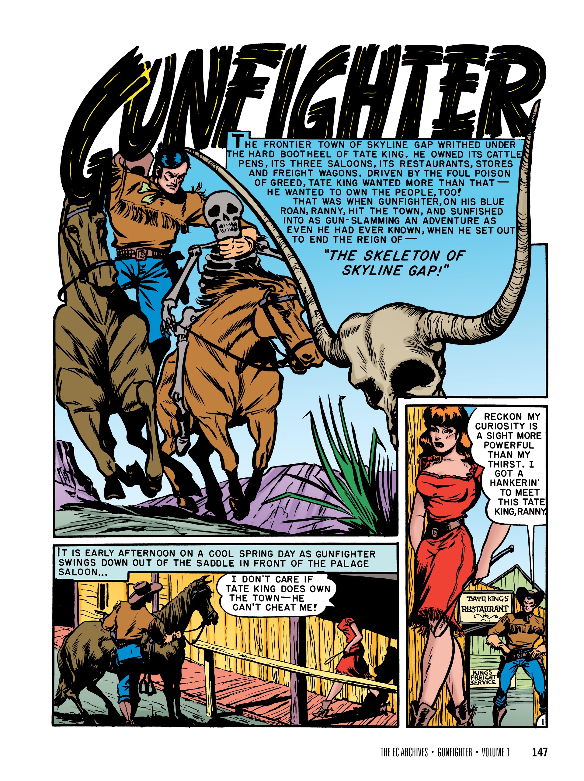Read online The EC Archives: Gunfighter comic -  Issue # TPB (Part 2) - 50