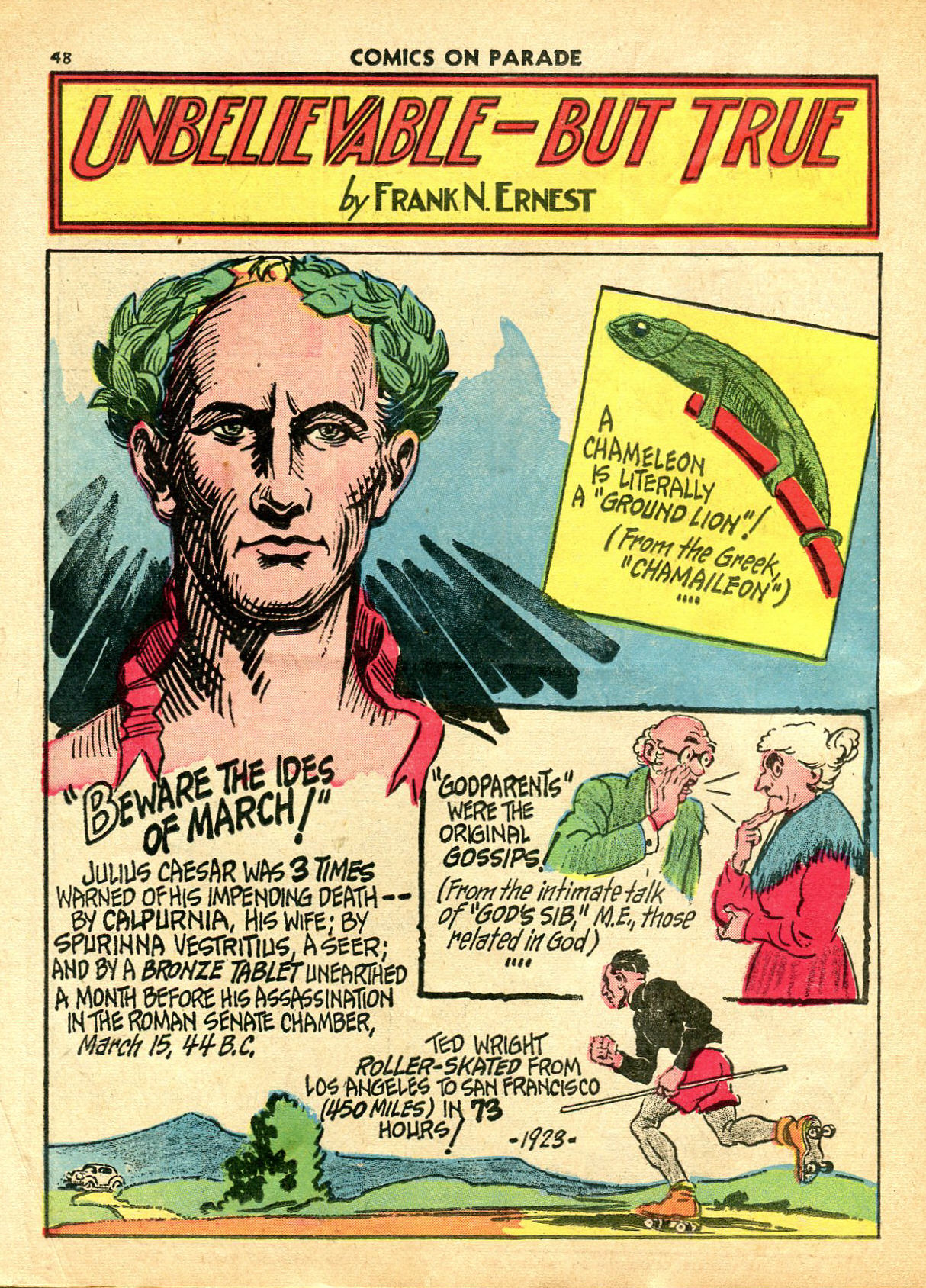 Read online Comics on Parade comic -  Issue #24 - 49