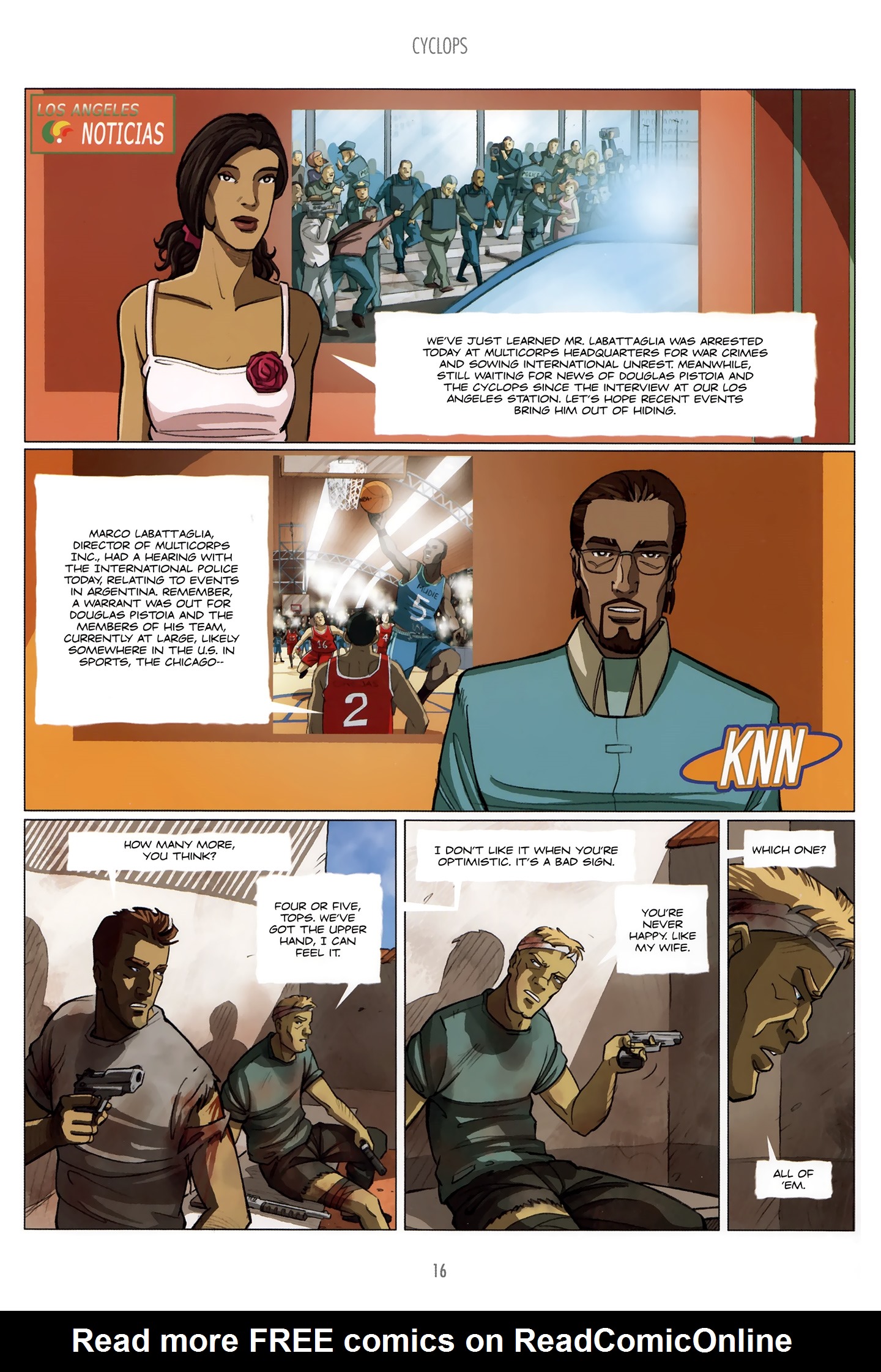 Read online Cyclops (2010) comic -  Issue #8 - 16