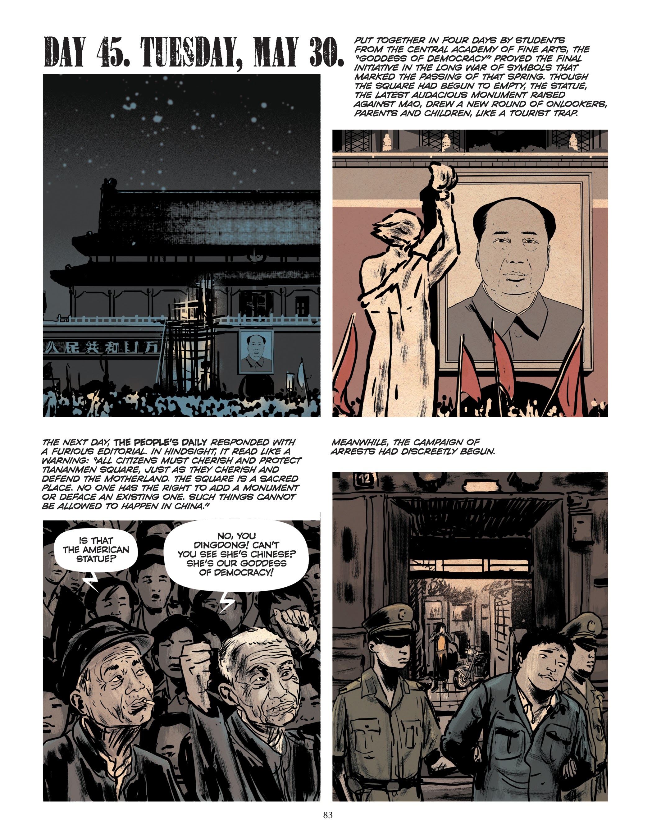 Read online Tiananmen 1989: Our Shattered Hopes comic -  Issue # TPB - 86
