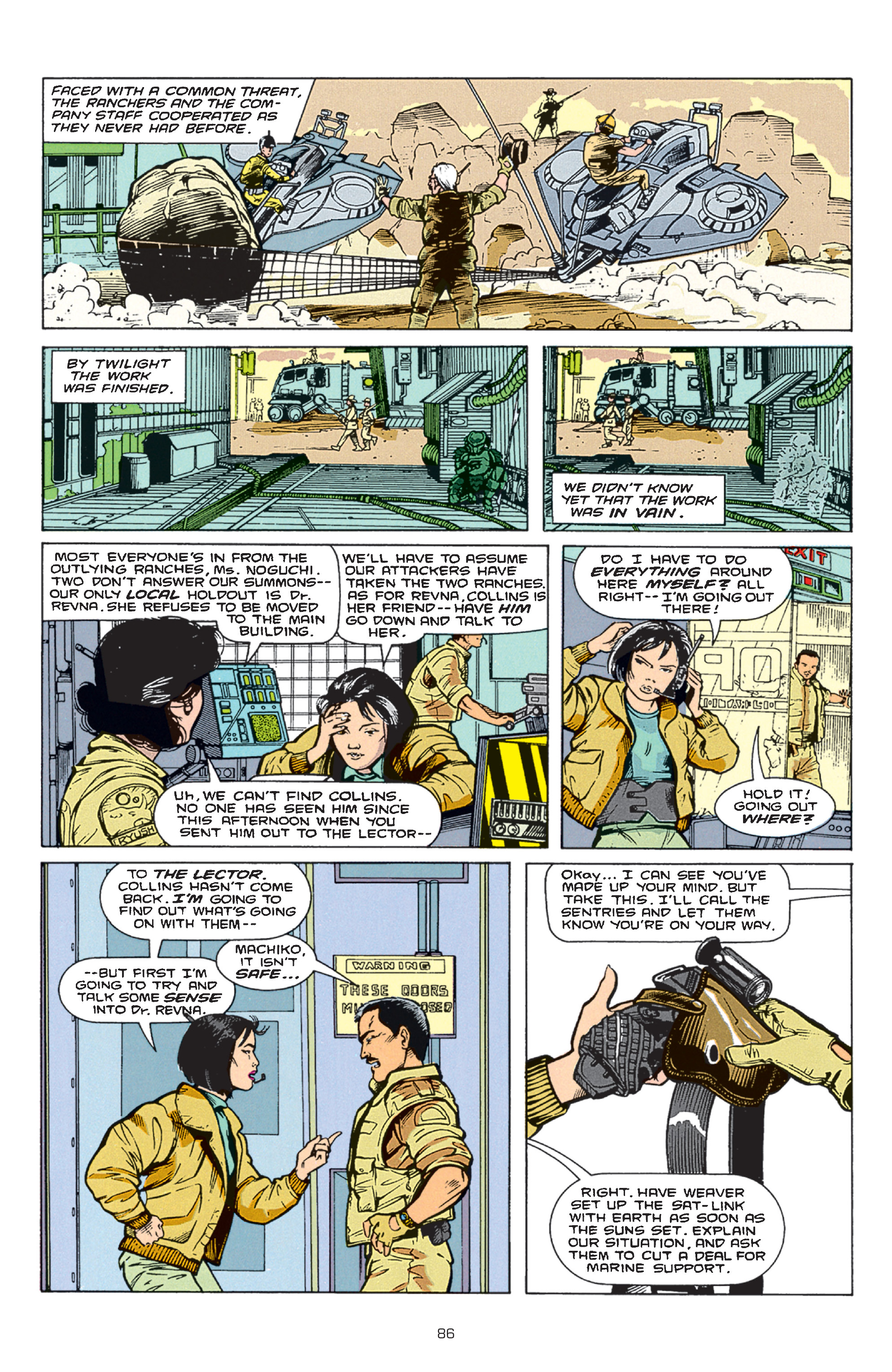 Read online Aliens vs. Predator: The Essential Comics comic -  Issue # TPB 1 (Part 1) - 88