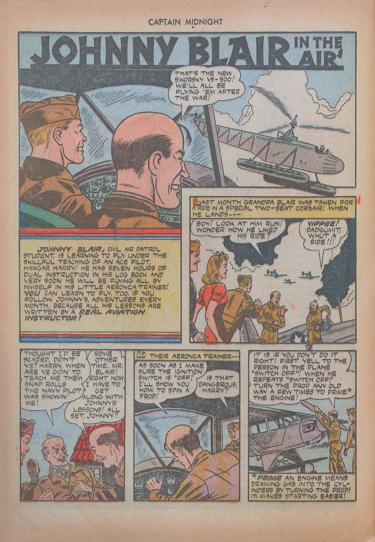 Read online Captain Midnight (1942) comic -  Issue #20 - 24